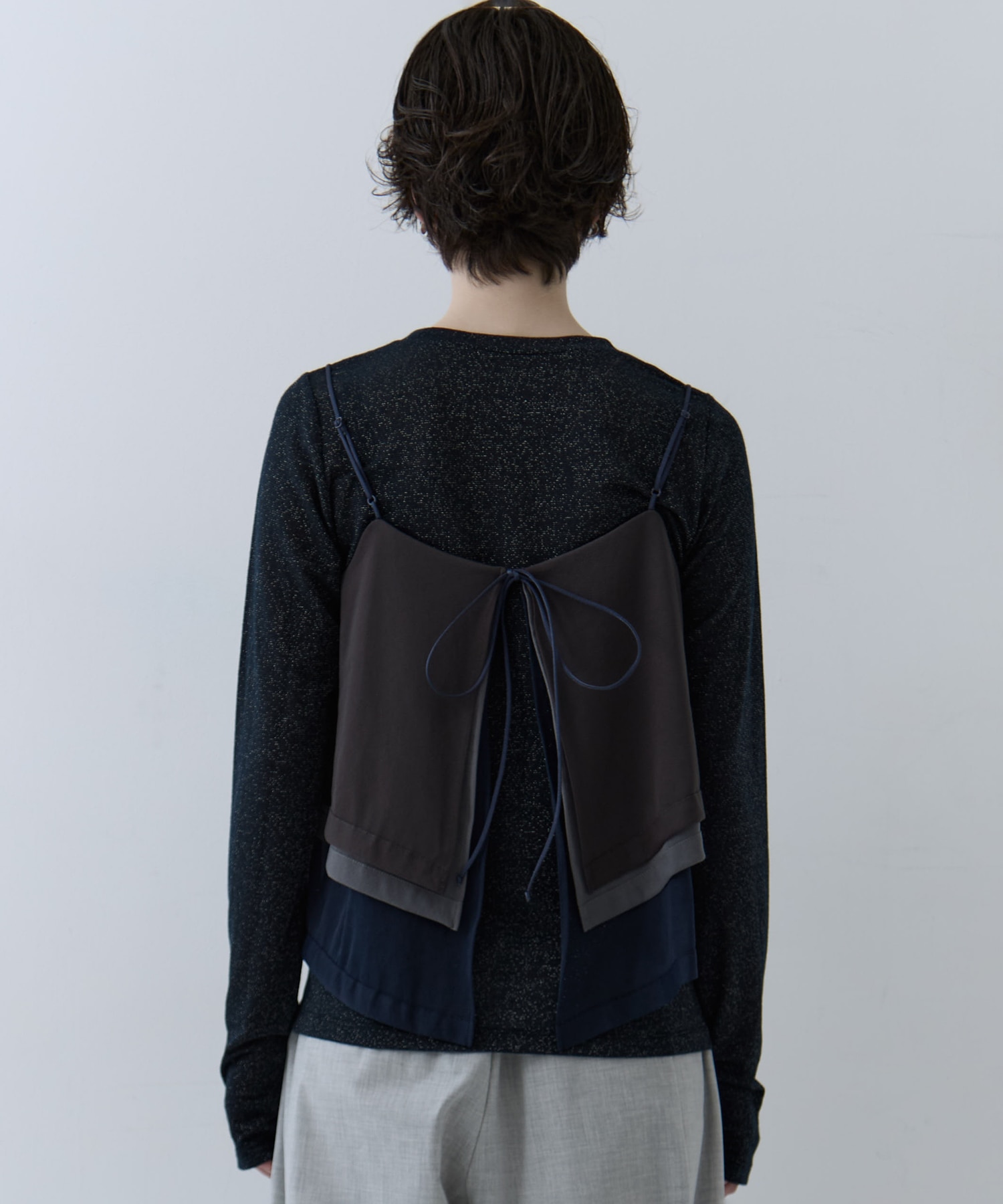 3way Camisole & Cashmere Long T STUDIOUS