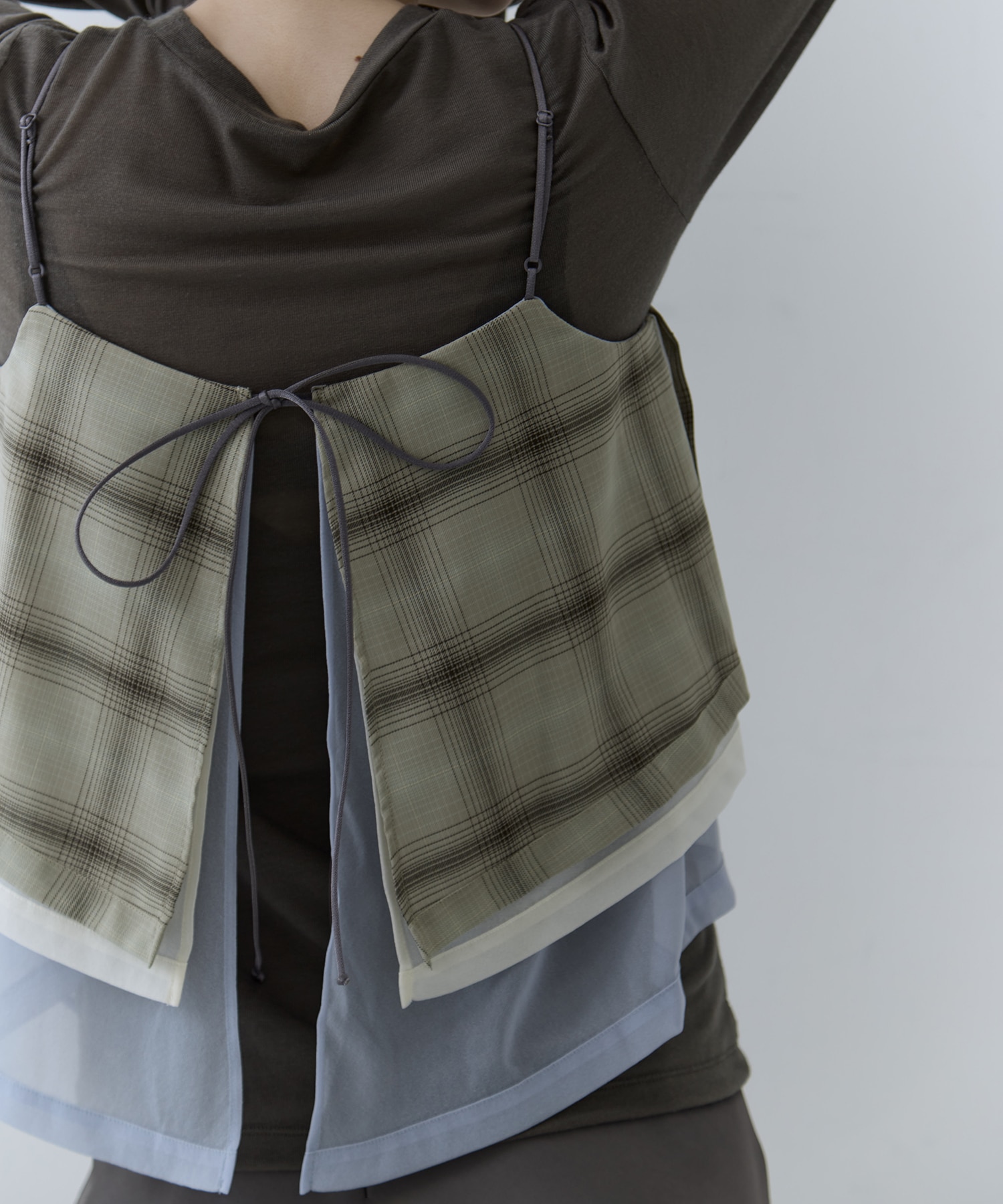 3way Camisole & Cashmere Long T STUDIOUS