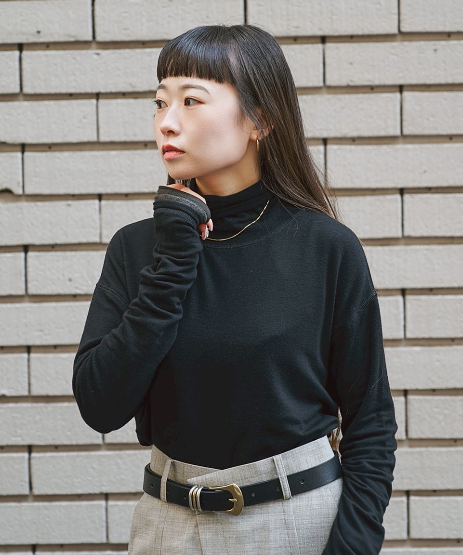 Cashmere Silk Loose Fit Top STUDIOUS