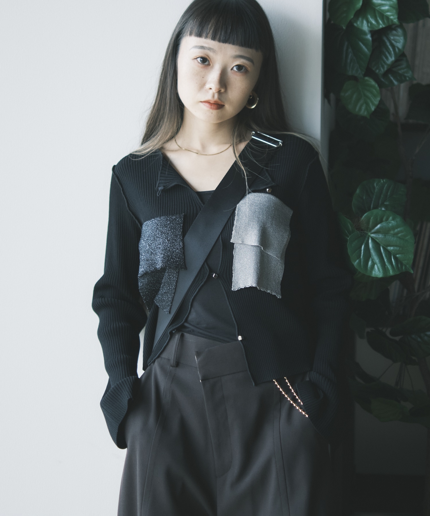 別注 RIB KNIT CARDIGAN kotohayokozawa