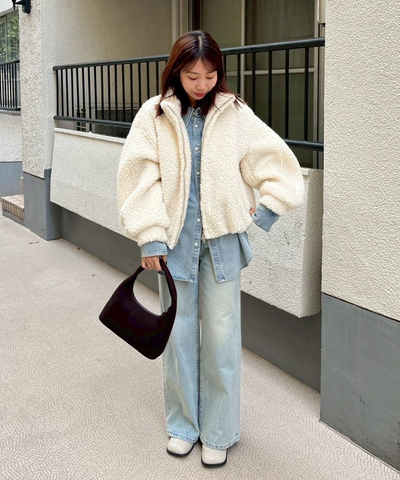 BALLOON BOA BLOUSON CLANE