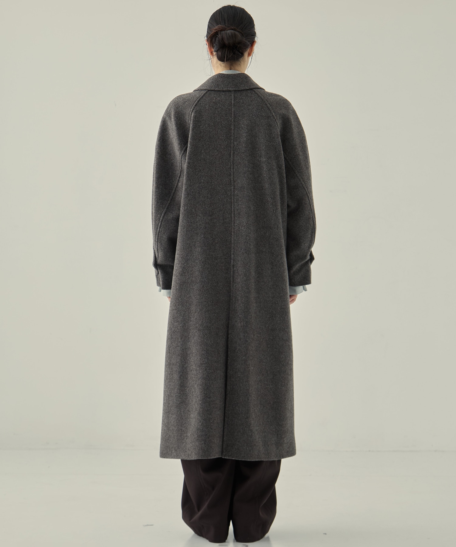 Stand Collar Wool Coat STUDIOUS