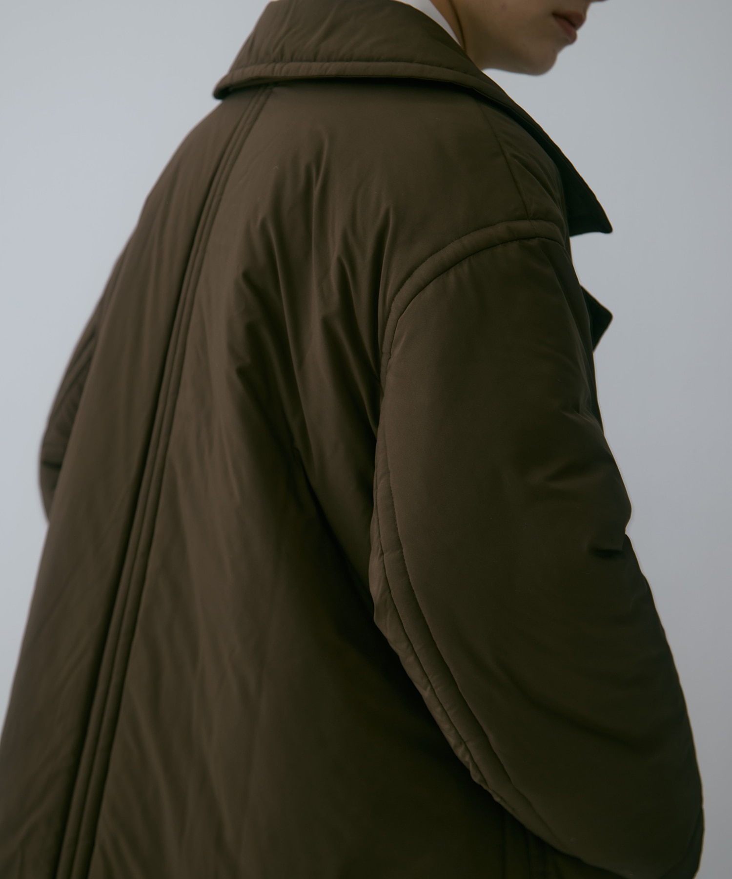 PADDED BUTTON COAT STUDIOUS