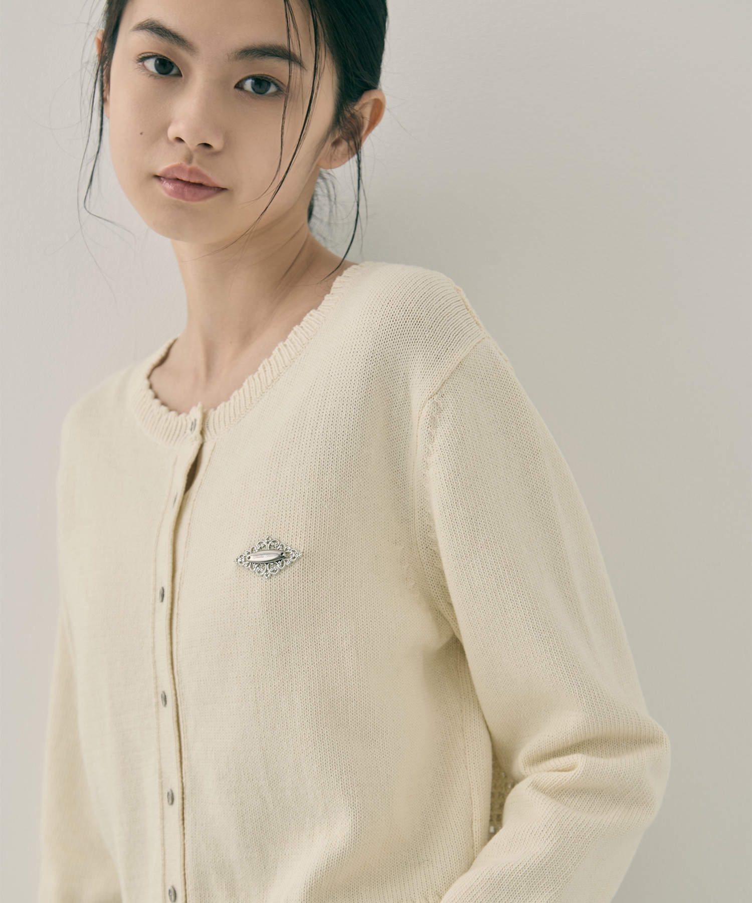 Cupid in HEAVEN crochet knit cardigan tanakadaisuke