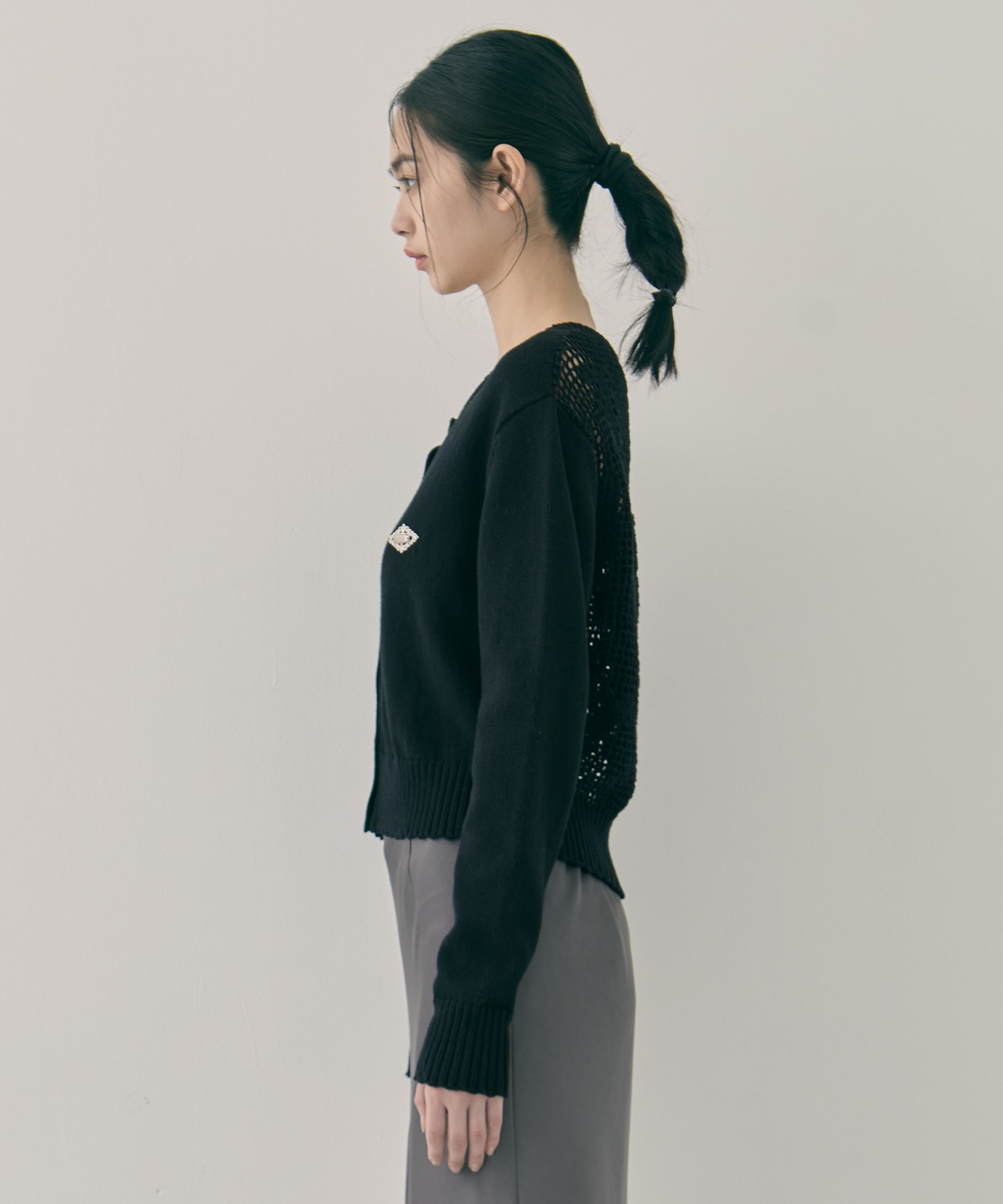 Cupid in HEAVEN crochet knit cardigan tanakadaisuke