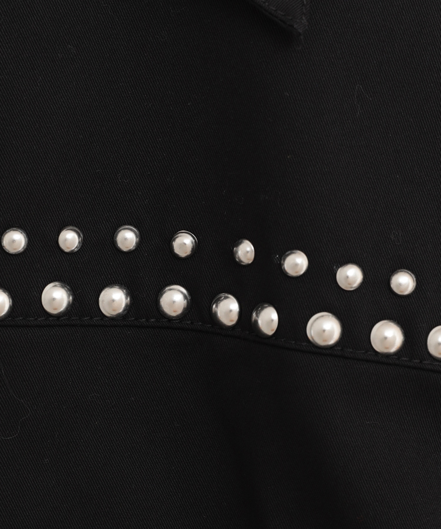 W COLOR STUDDED DRIZZLER JACKET CLANE