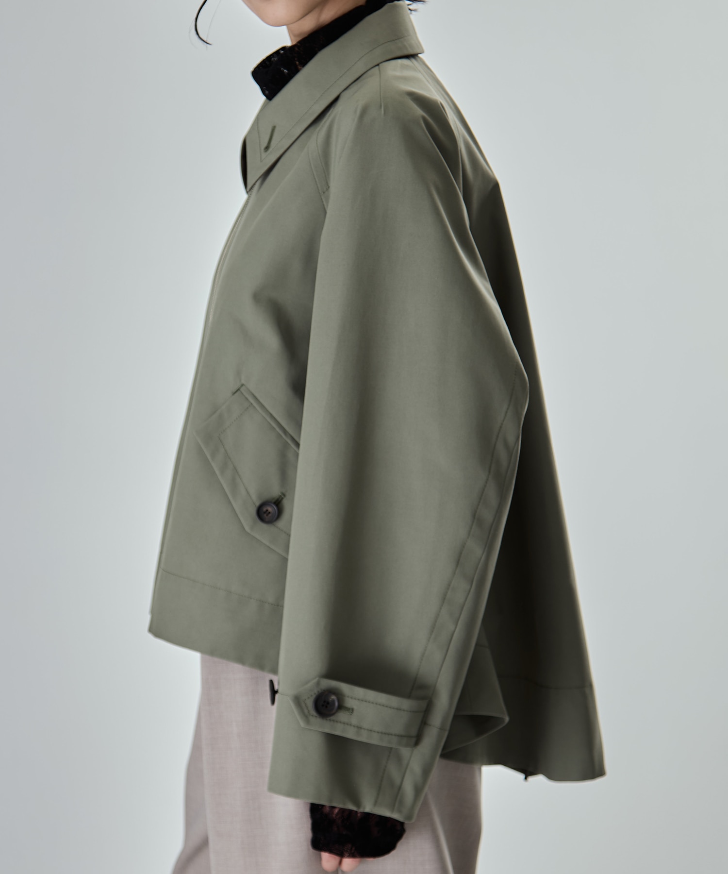 Short Balmacaan Blouson STUDIOUS