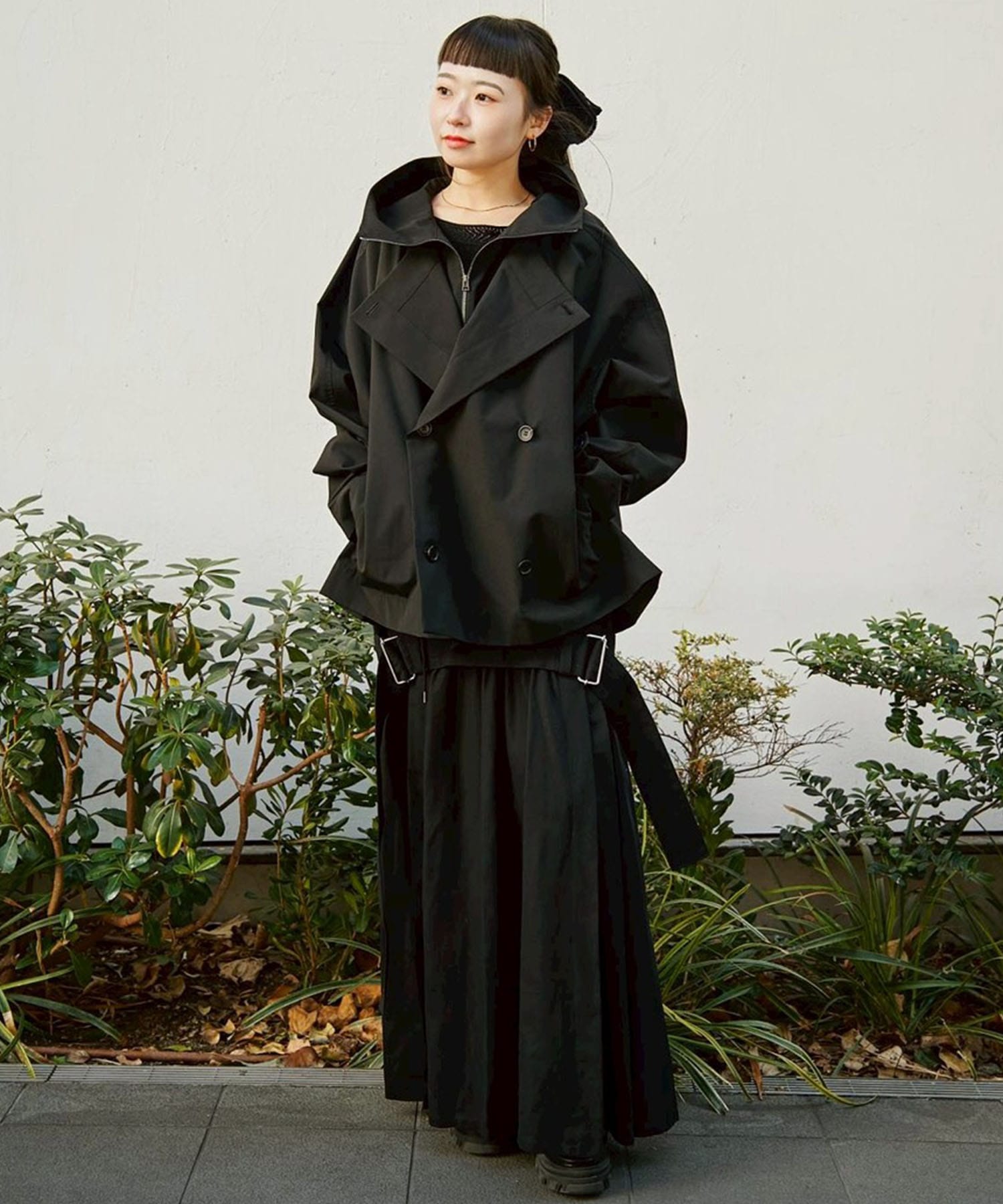 リサイクルナイロンタスランレイヤードブルゾン VACHEMENT