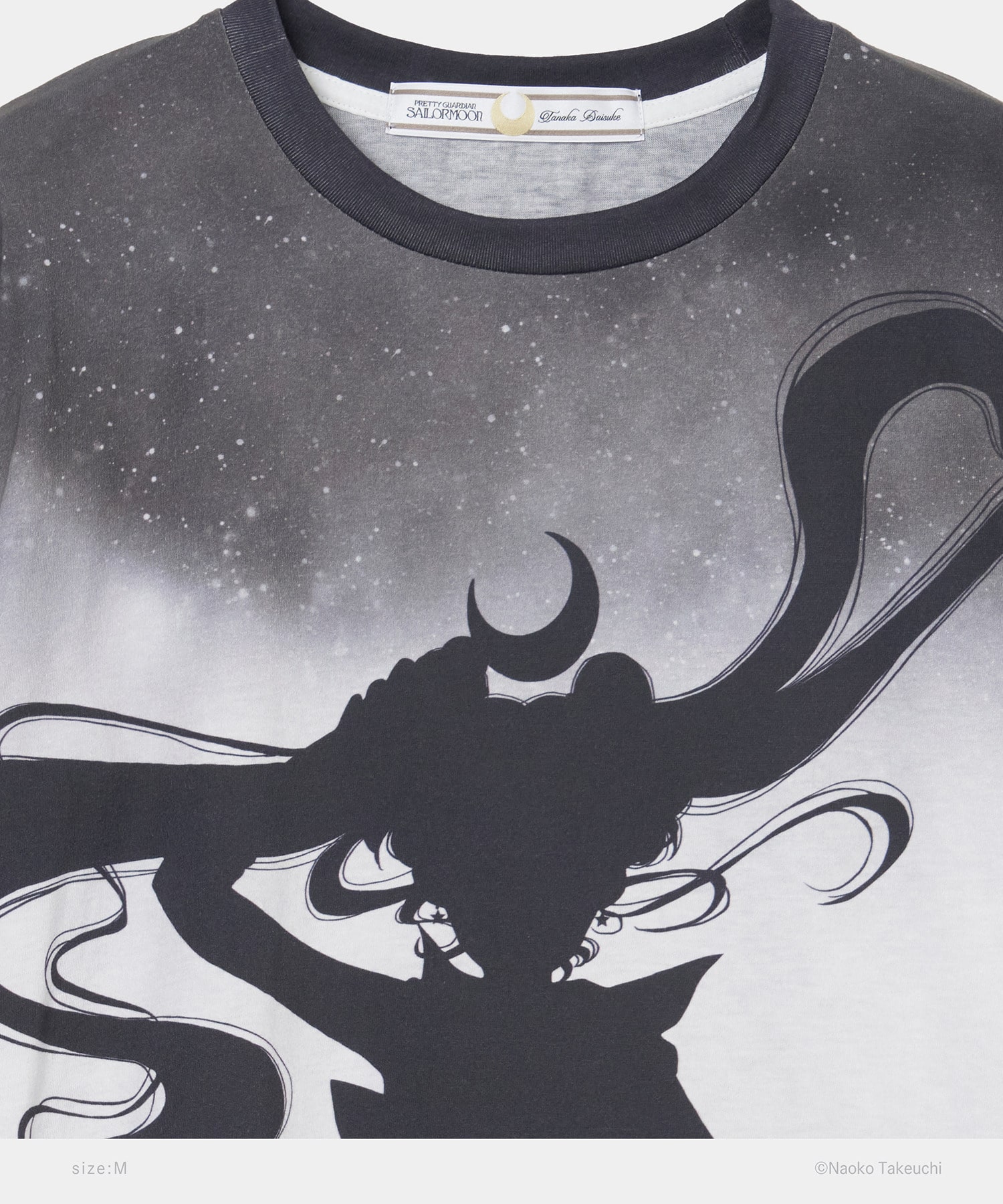 Sailor Moon silhouette T-shirt tanakadaisuke