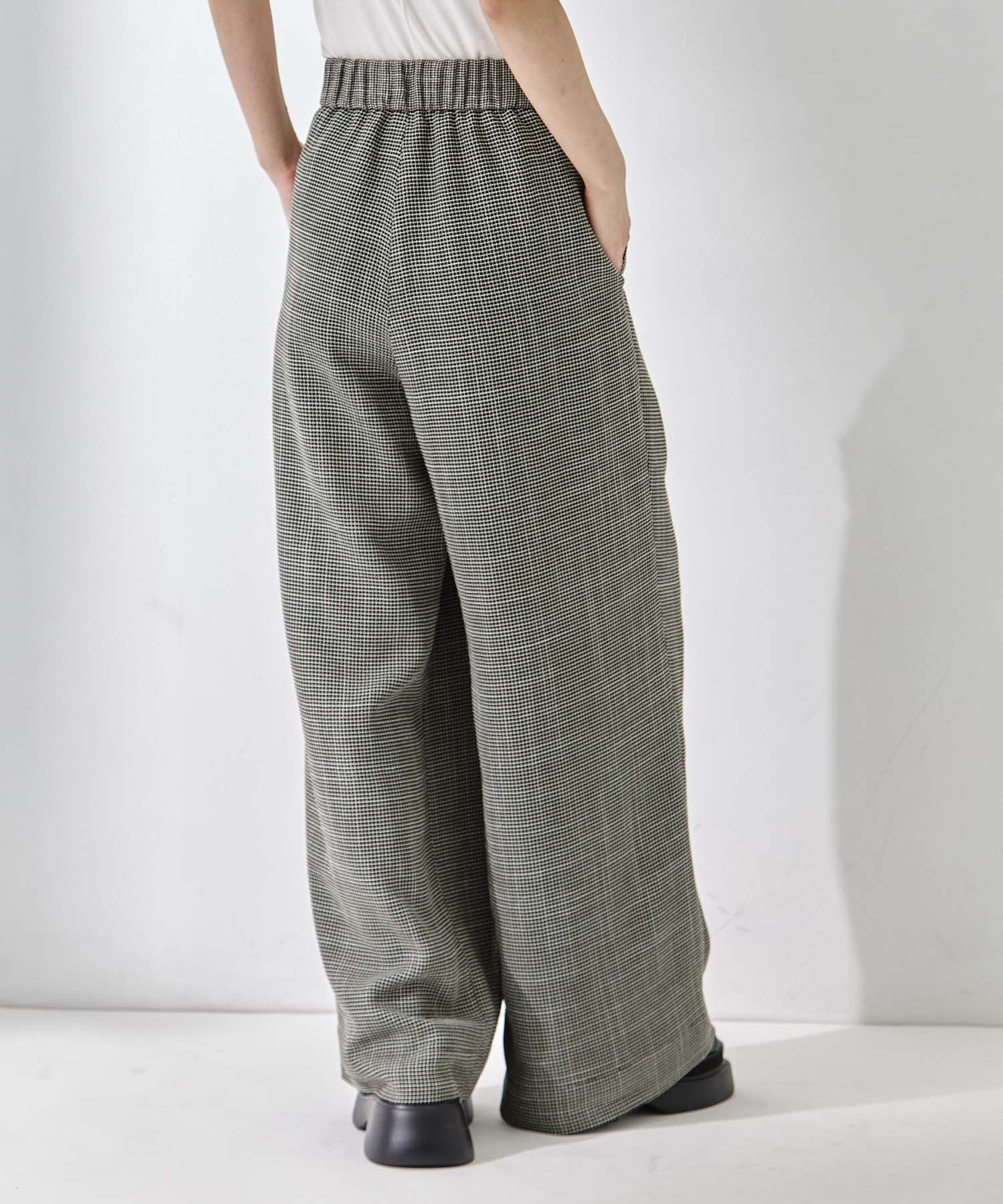Washable Mesh Relax Trousers STUDIOUS