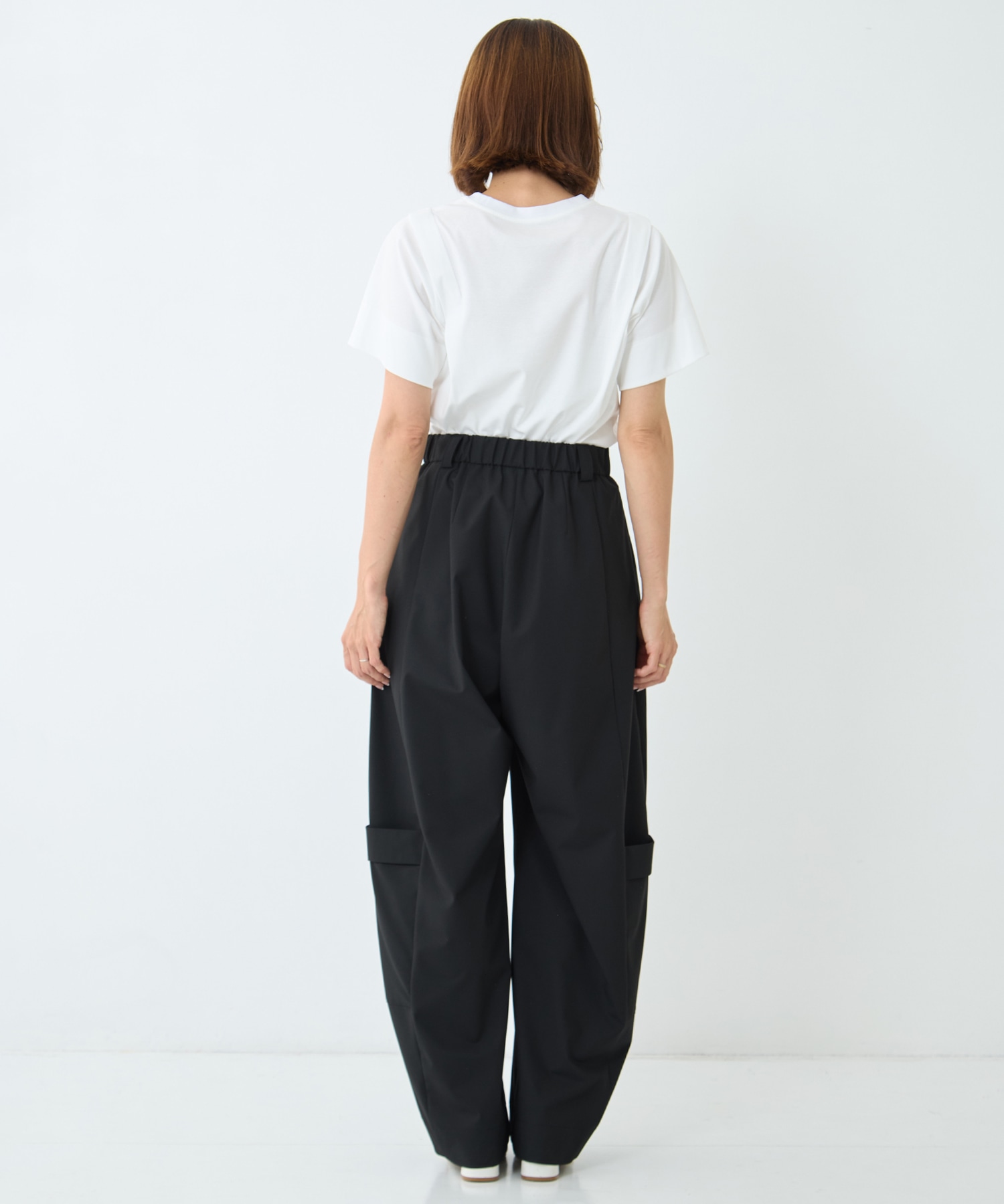 Soft Barrel Leg Flap Cargo Trousers STUDIOUS