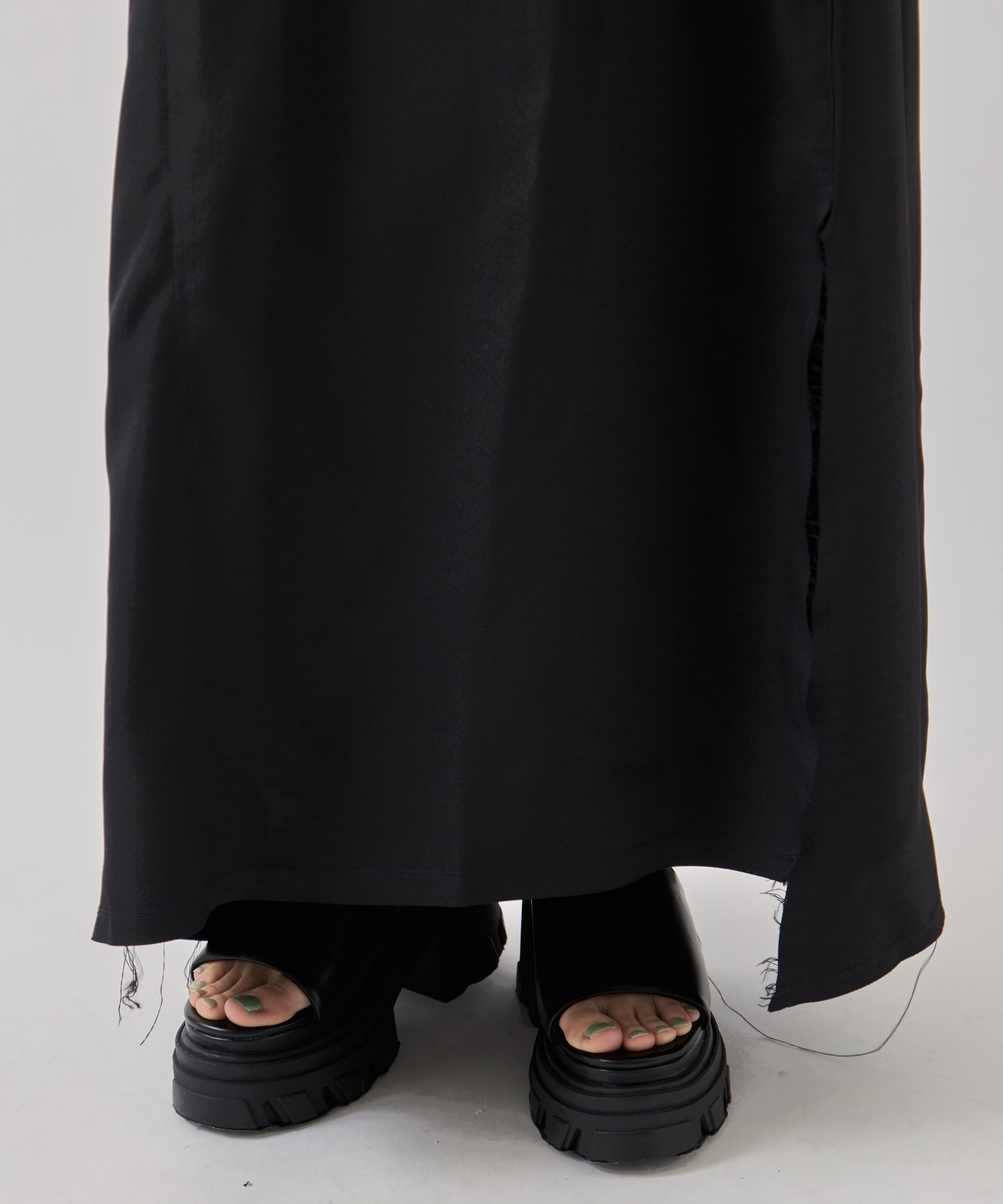 Y3-S26-0000-207/W_SU RC 3S SKIRT BLACK(ロングSK) Y-3