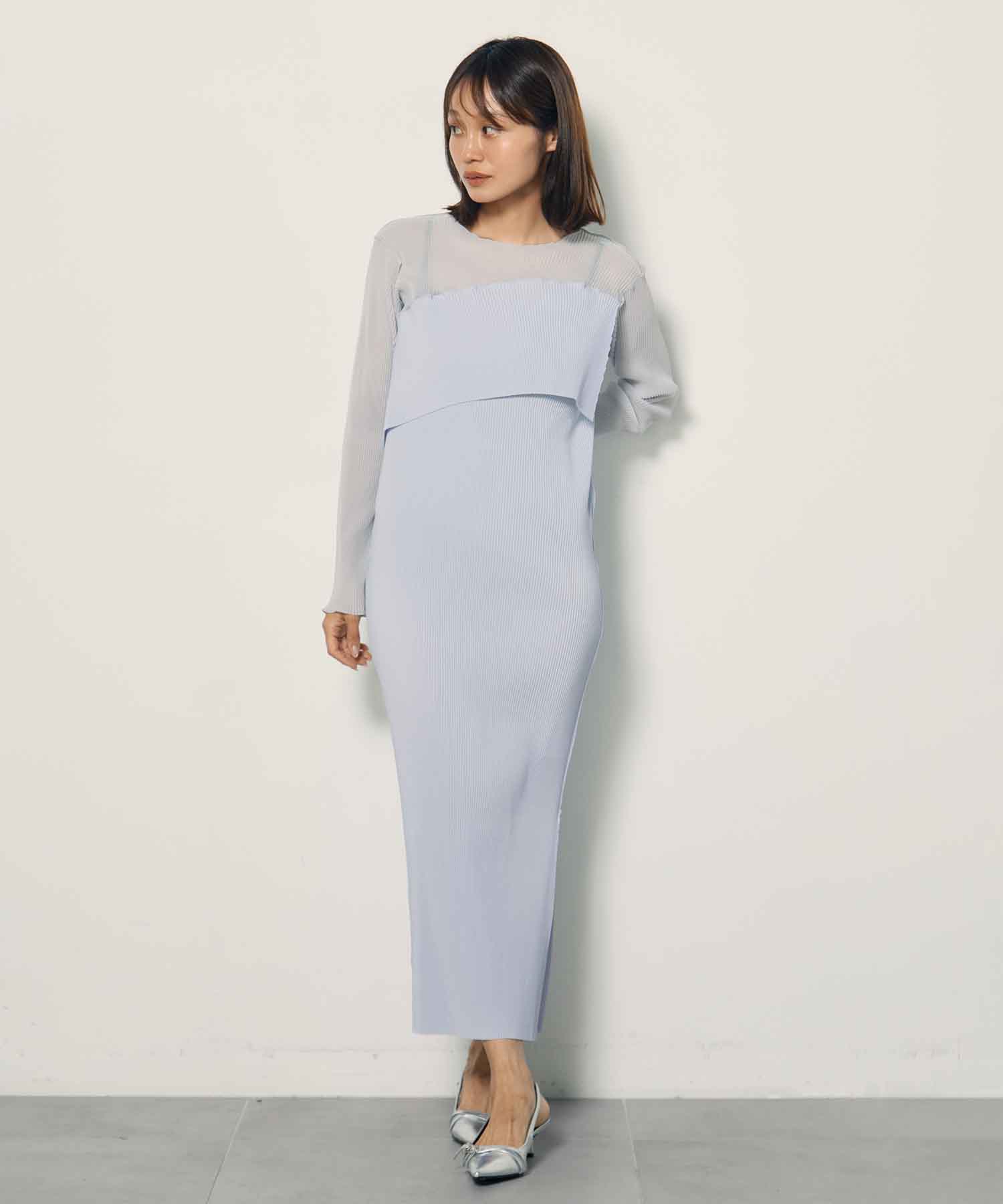別注 SHEER DOCKING DRESS kotohayokozawa