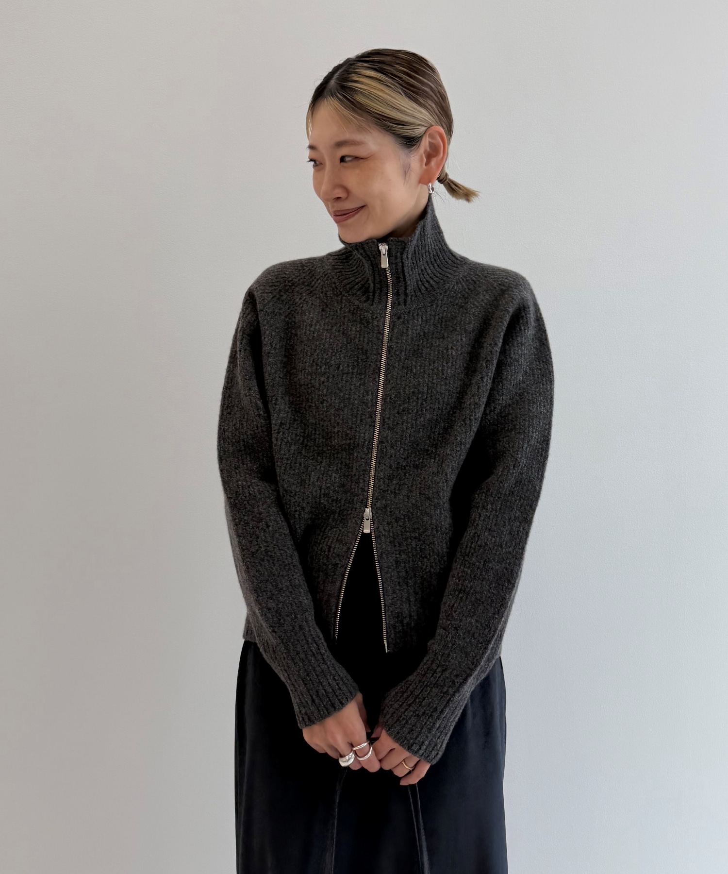 Cashmere Wool Drivers Knit STUDIOUS