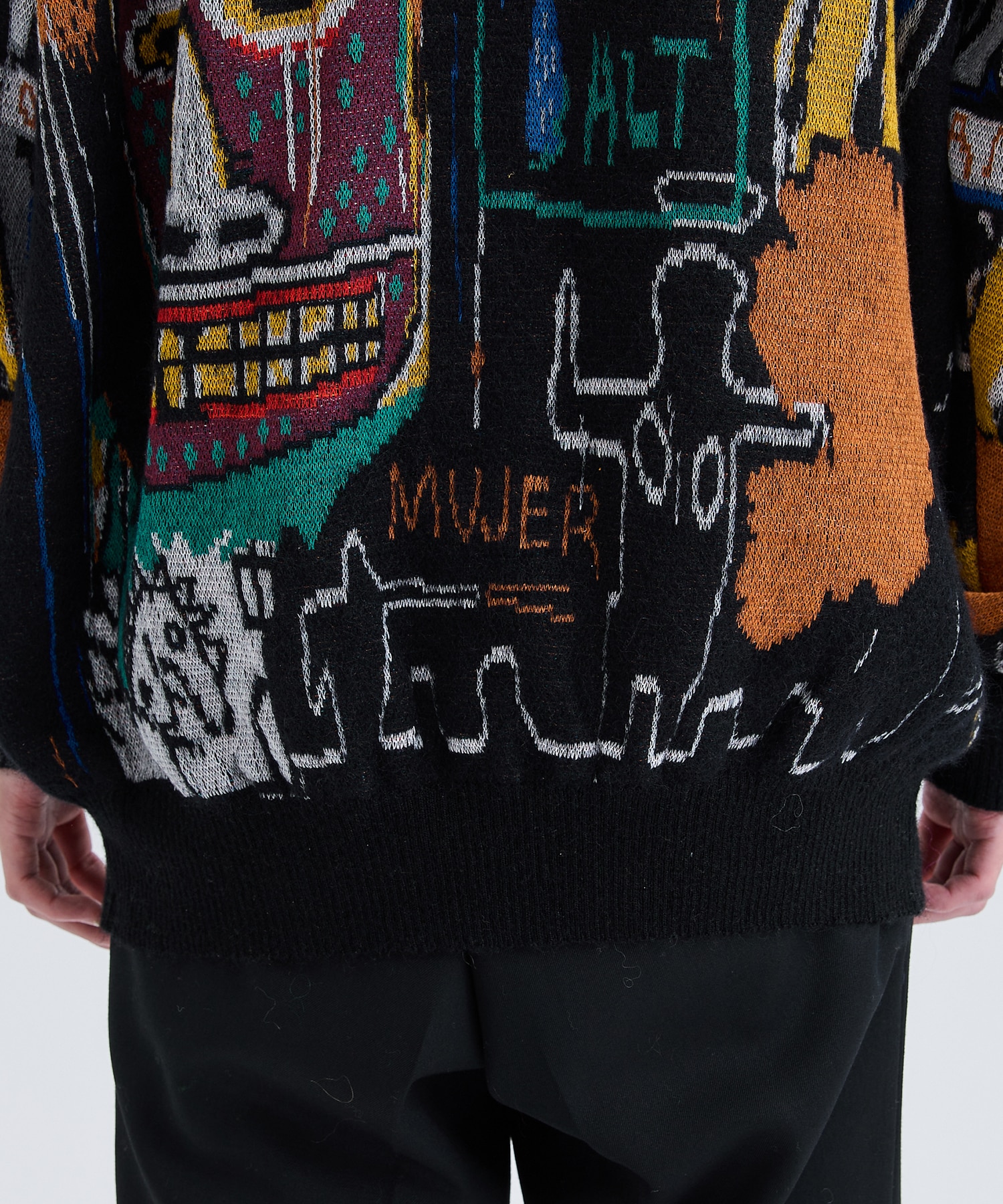 JEAN-MICHEL BASQUIAT / CARDIGAN ( TYPE-2 )｜WACKO MARIA