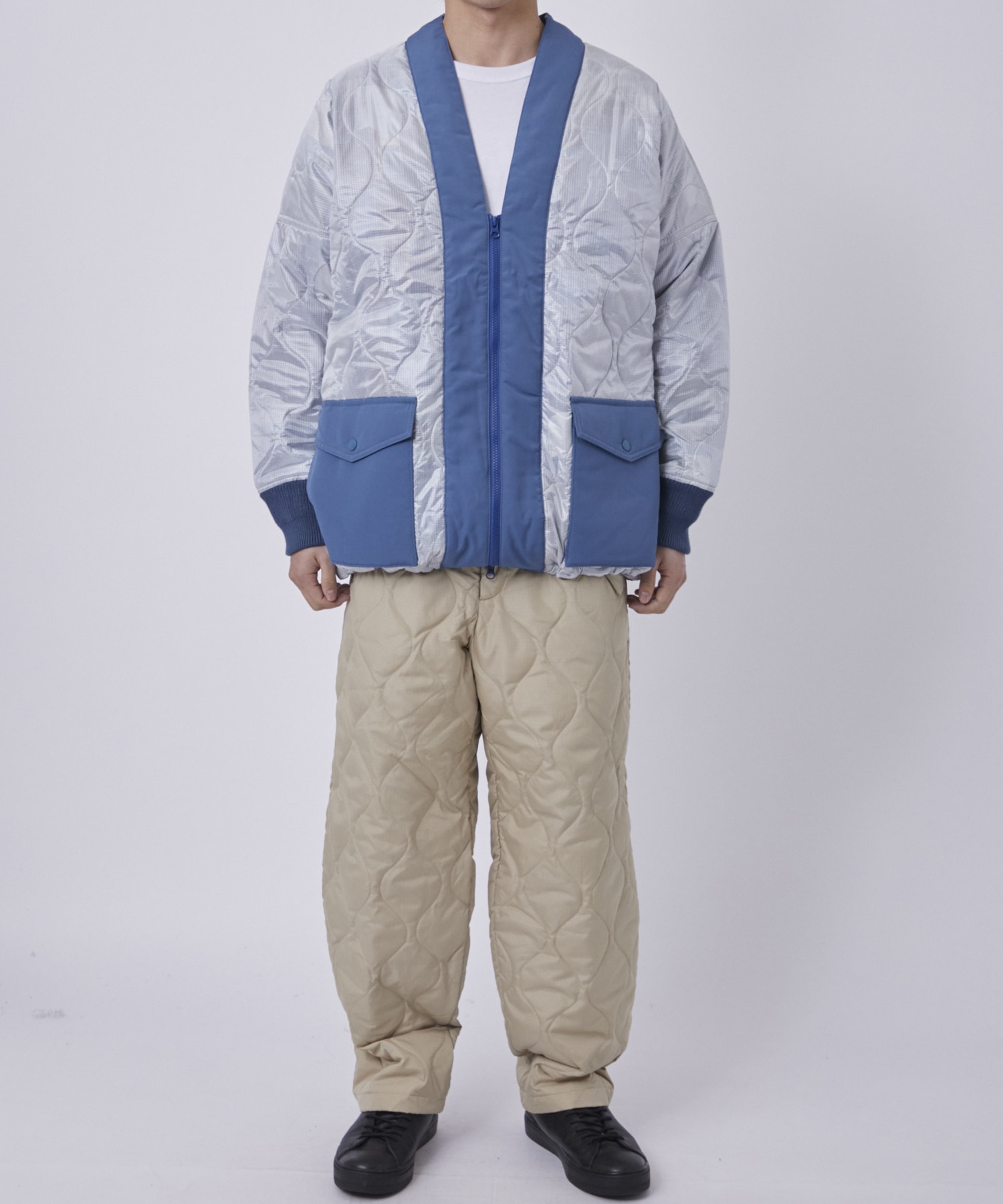 QUILTED HAORI JACKET FDMTL