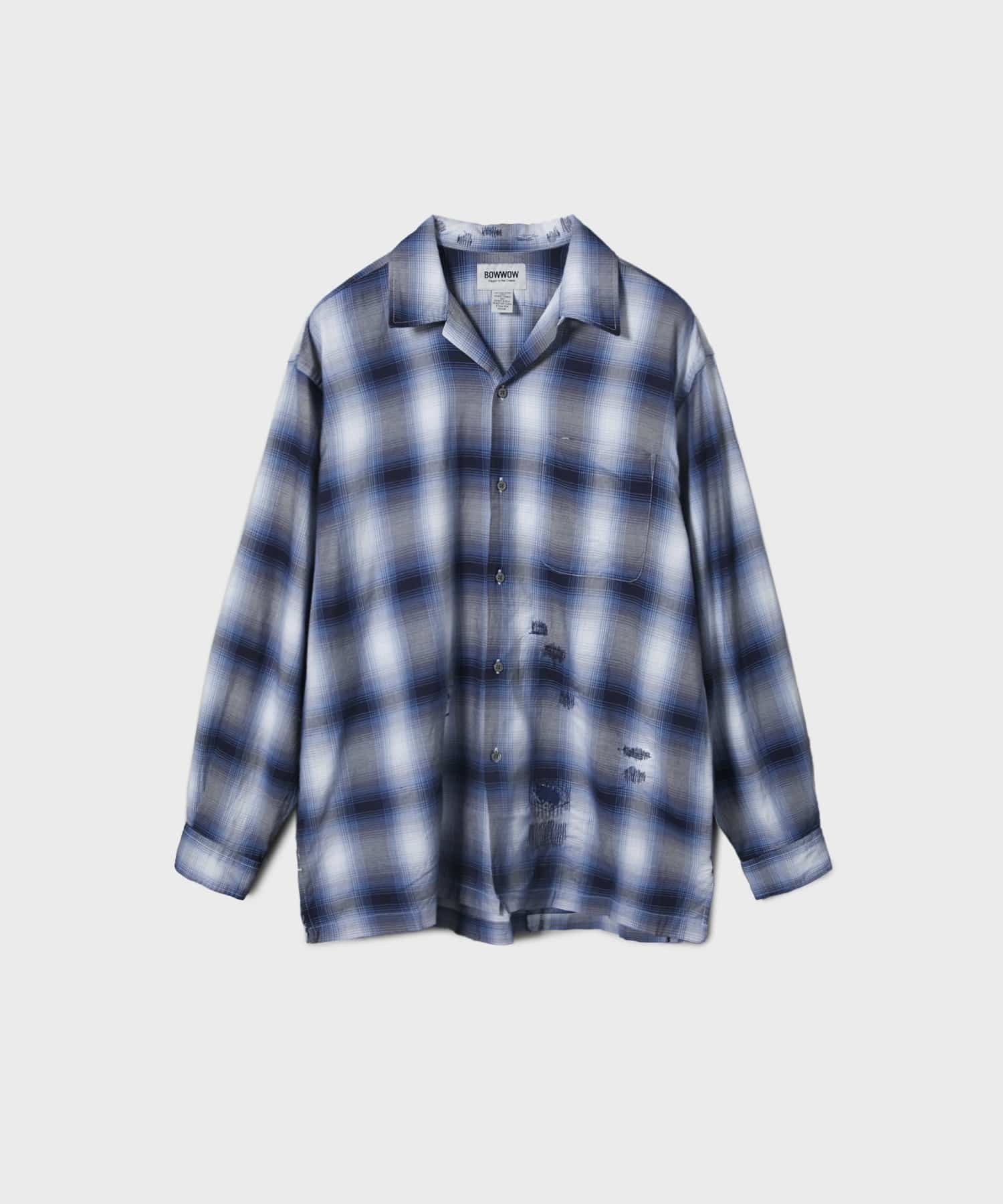 RAYON CHECK SHIRTS REPAIRED BOWWOW