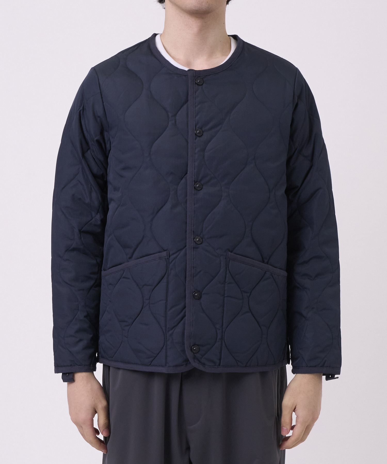 MILITARY CREW NECK DOWN JKT TAION/TAION EXTRA