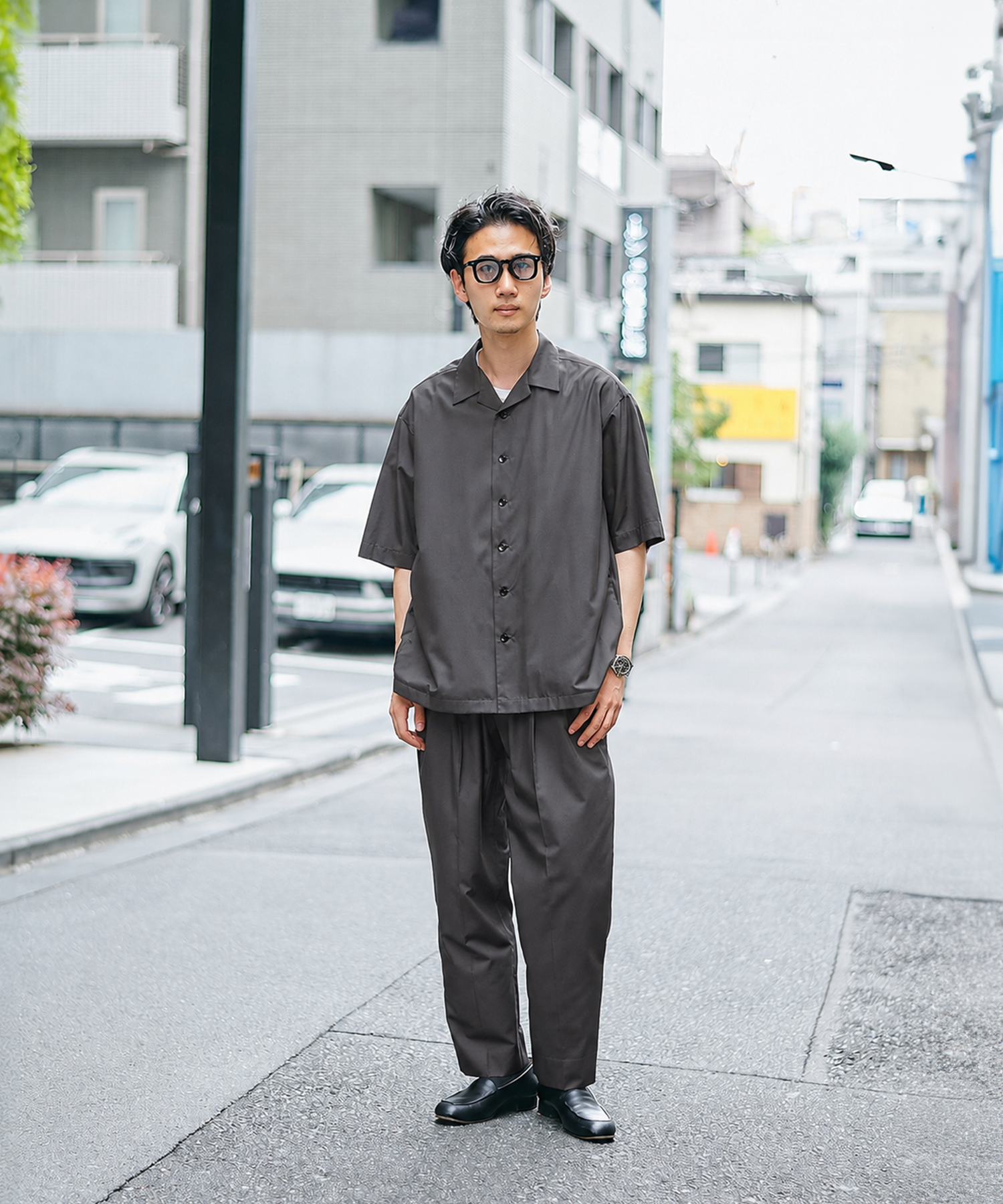 アイスショートスリーブシャツ STUDIOUS
