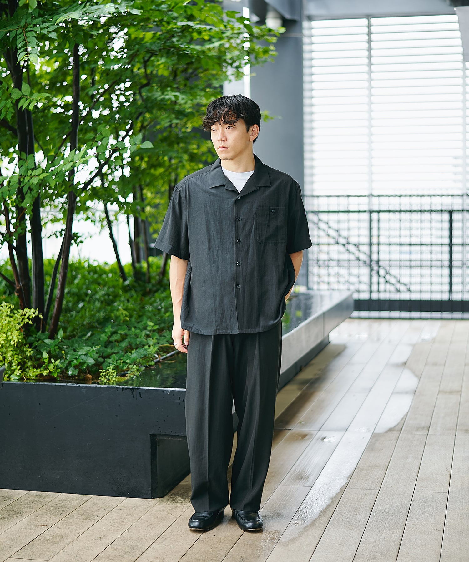別注 Wide Slacks soe