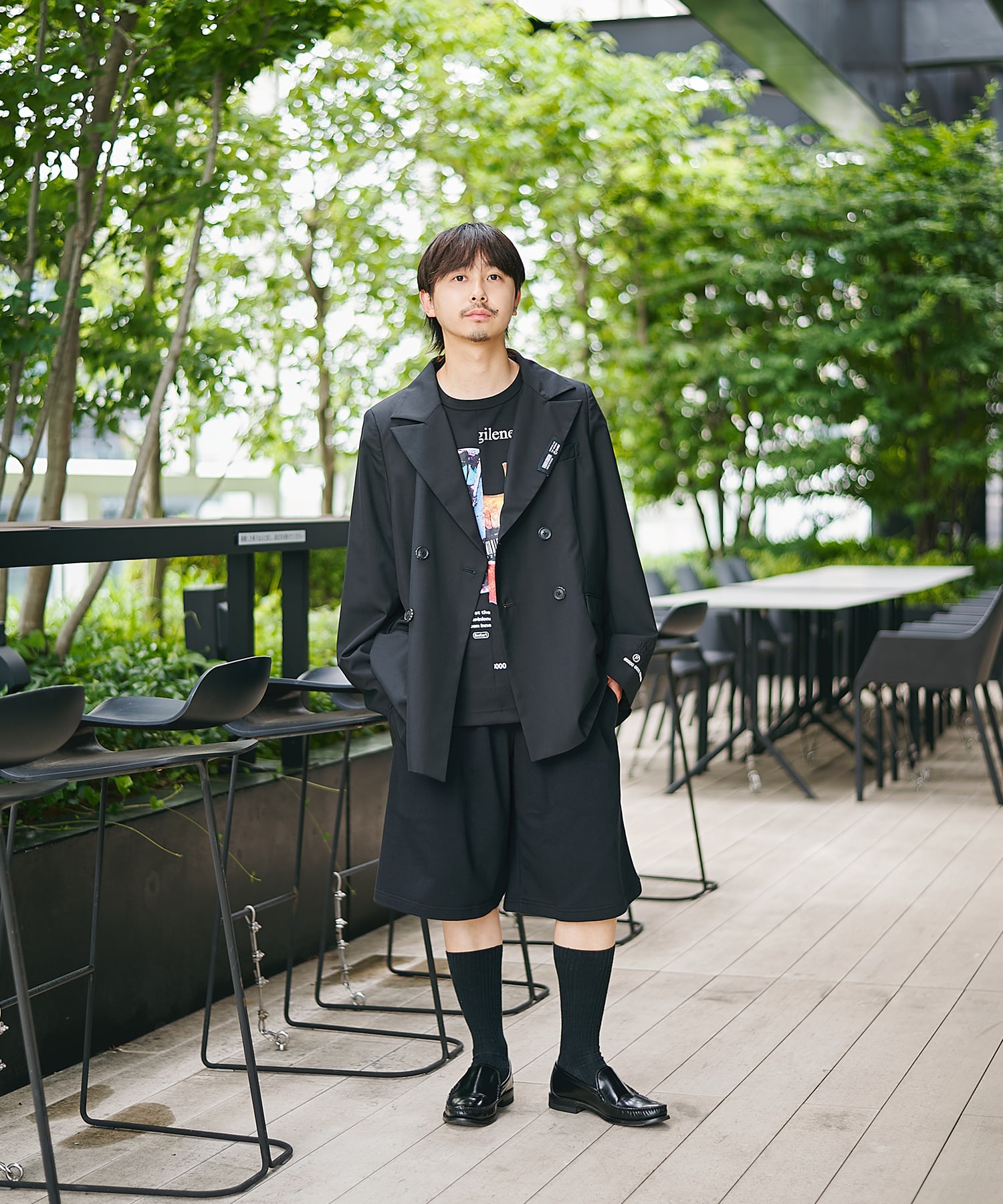 別注SWEAT TUCKED SHORTS JOHN LAWRENCE SULLIVAN