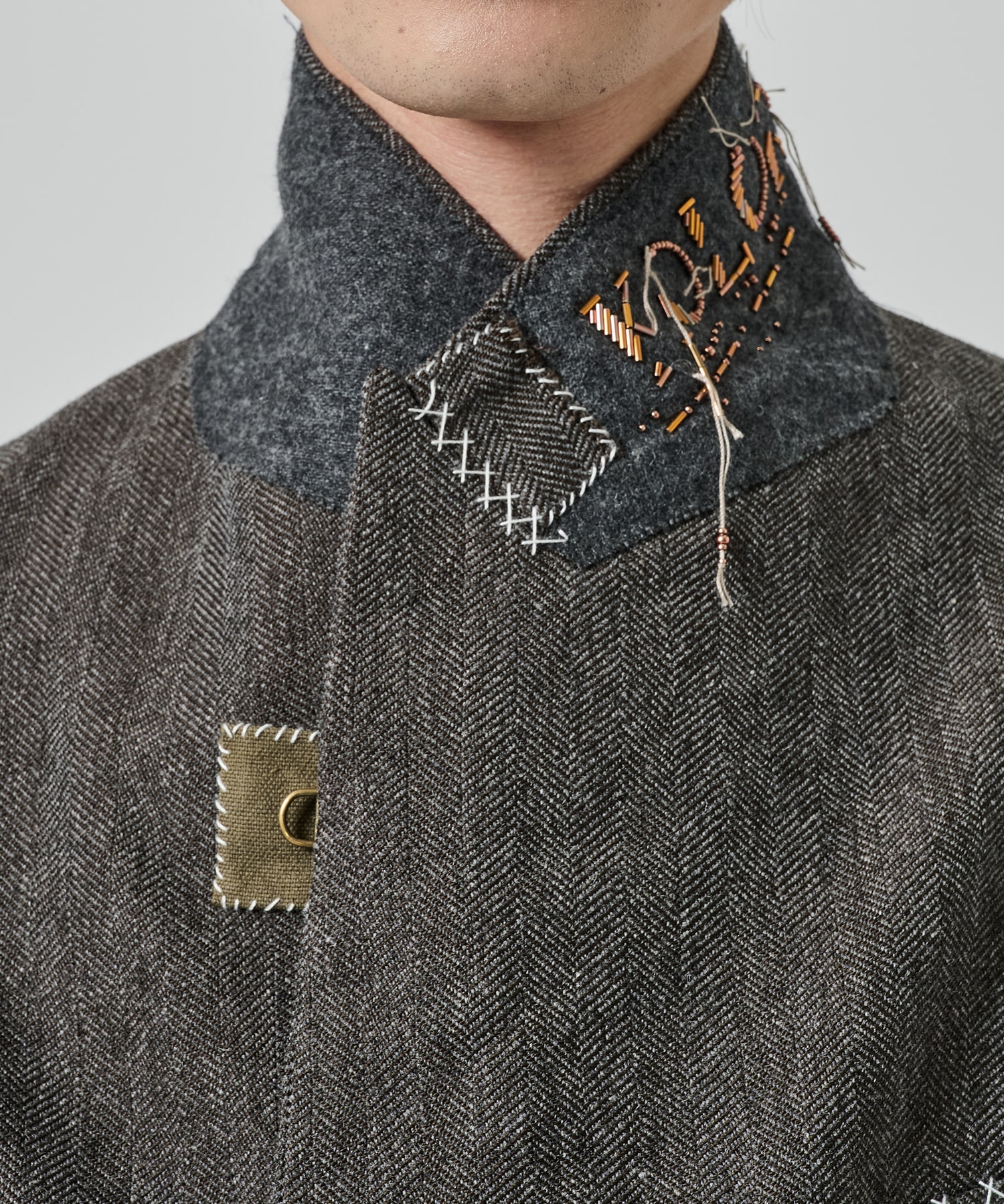 25WCM-J02105 TWEED JACKET kolor