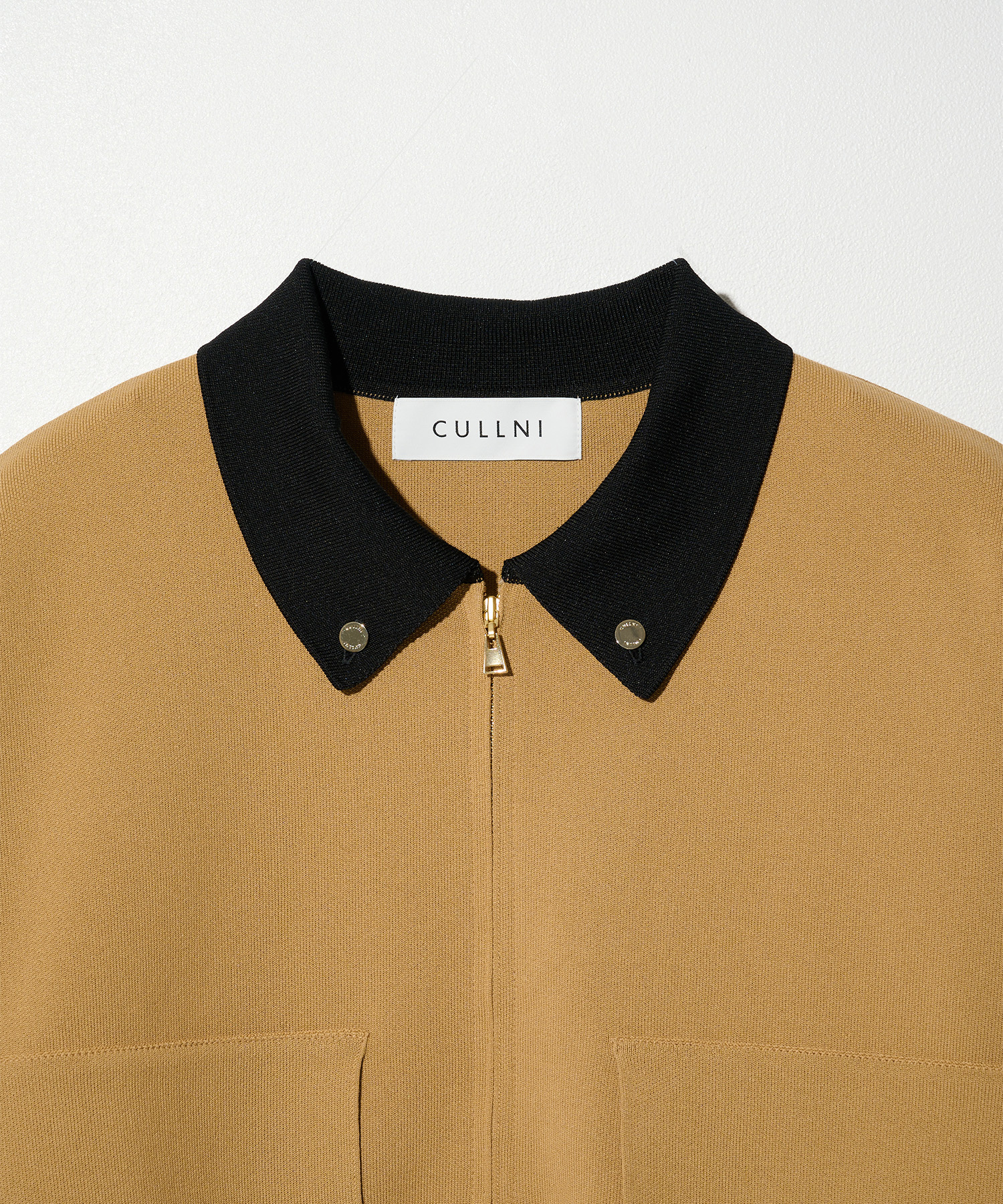 別注 BIG POCKET ZIP UP KNIT JACKET CULLNI