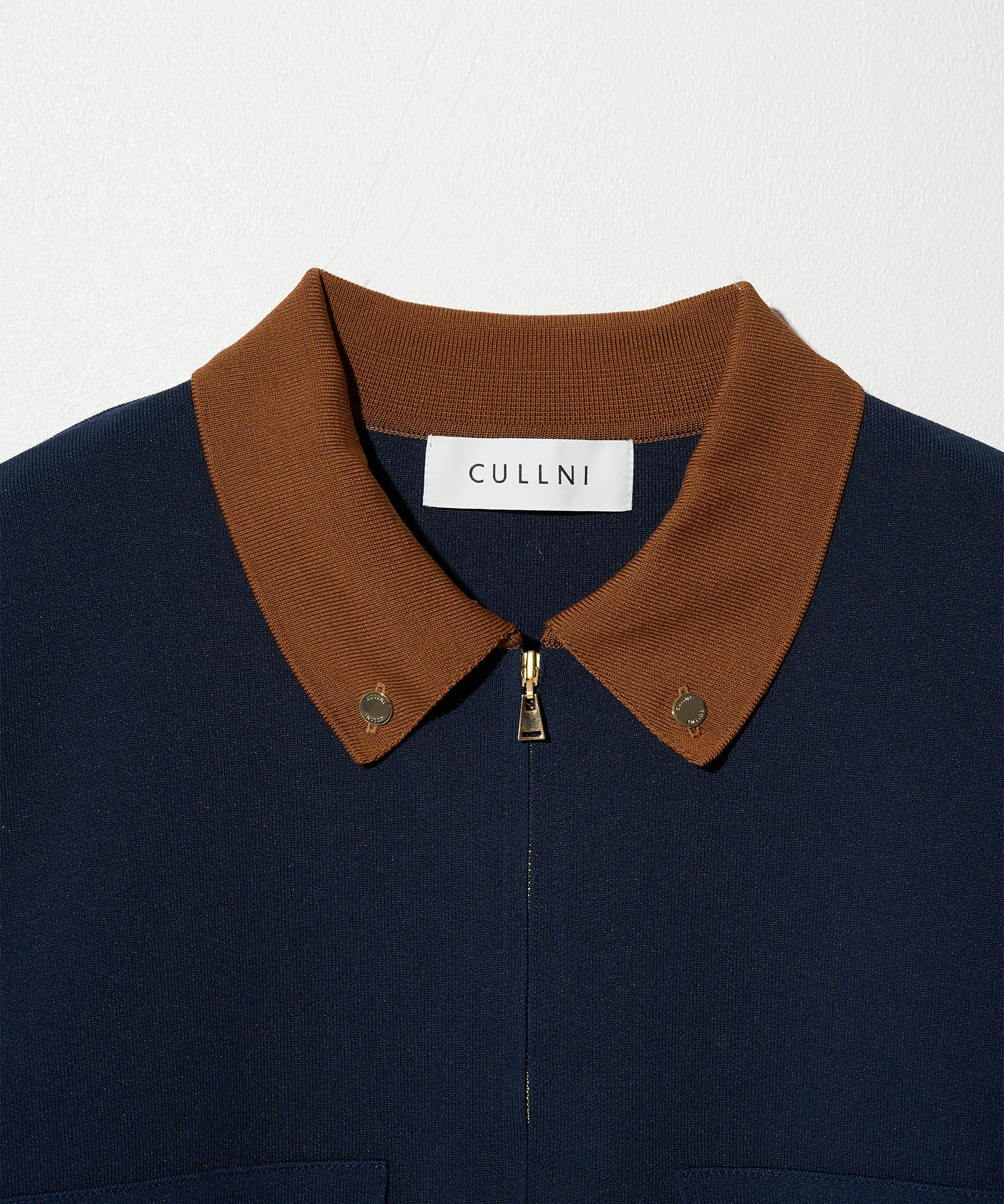 別注 BIG POCKET ZIP UP KNIT JACKET CULLNI