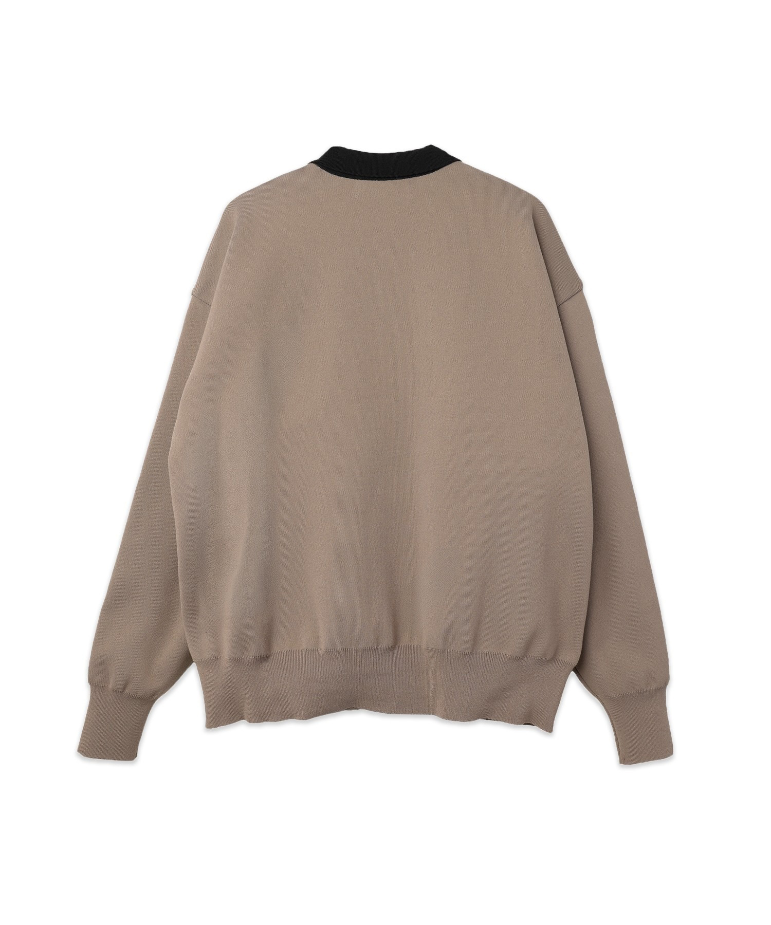 Organic Cotton Smooth Knit Big Pocket Zip Jacket CULLNI