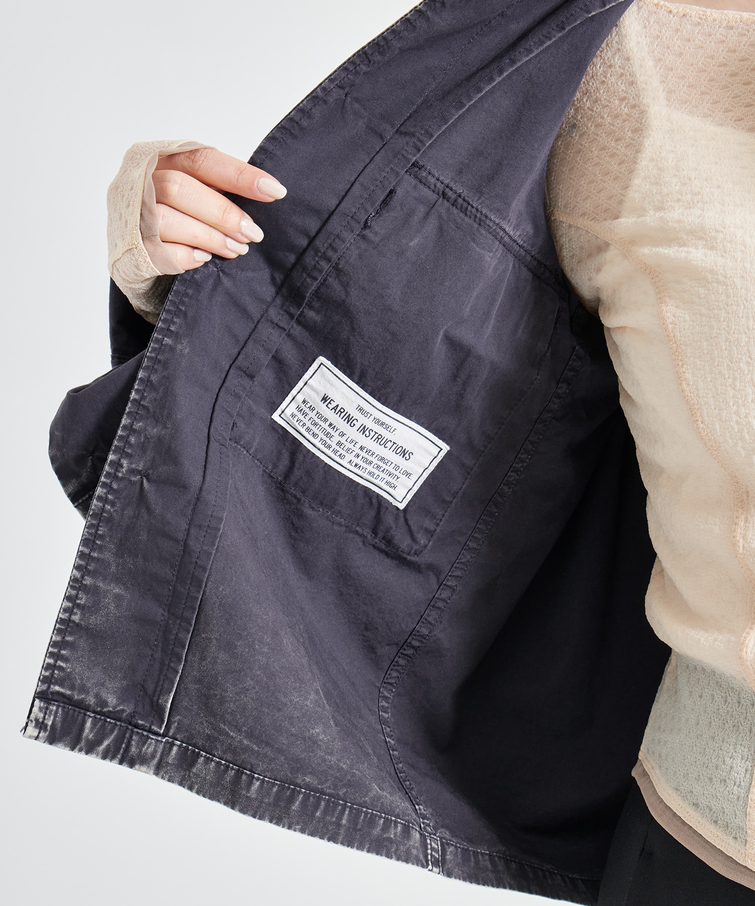 MILITARY PUFF SLEEVES SHIRTS Maison MIHARA YASUHIRO