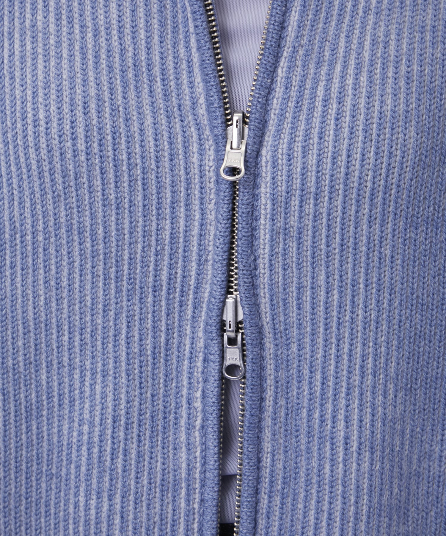 リバーシブルZip knit coat PEIEN