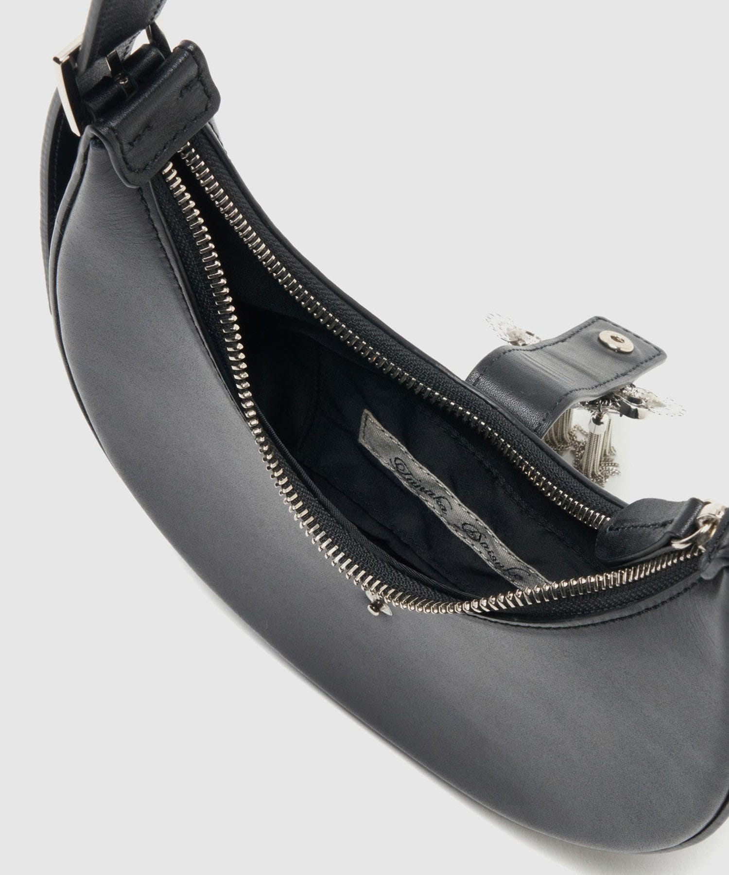 ribbon bijou half moon bag tanakadaisuke