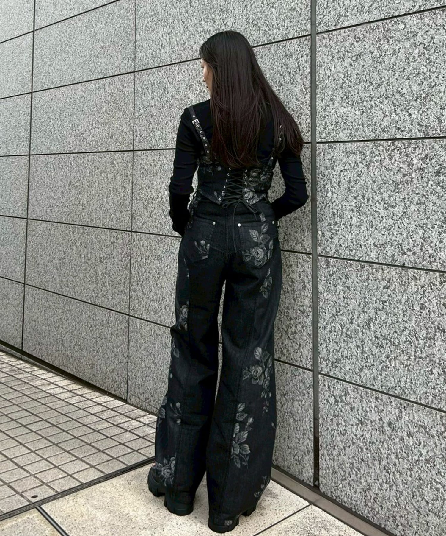 別注ROSE DENIM BUSTIER FETICO