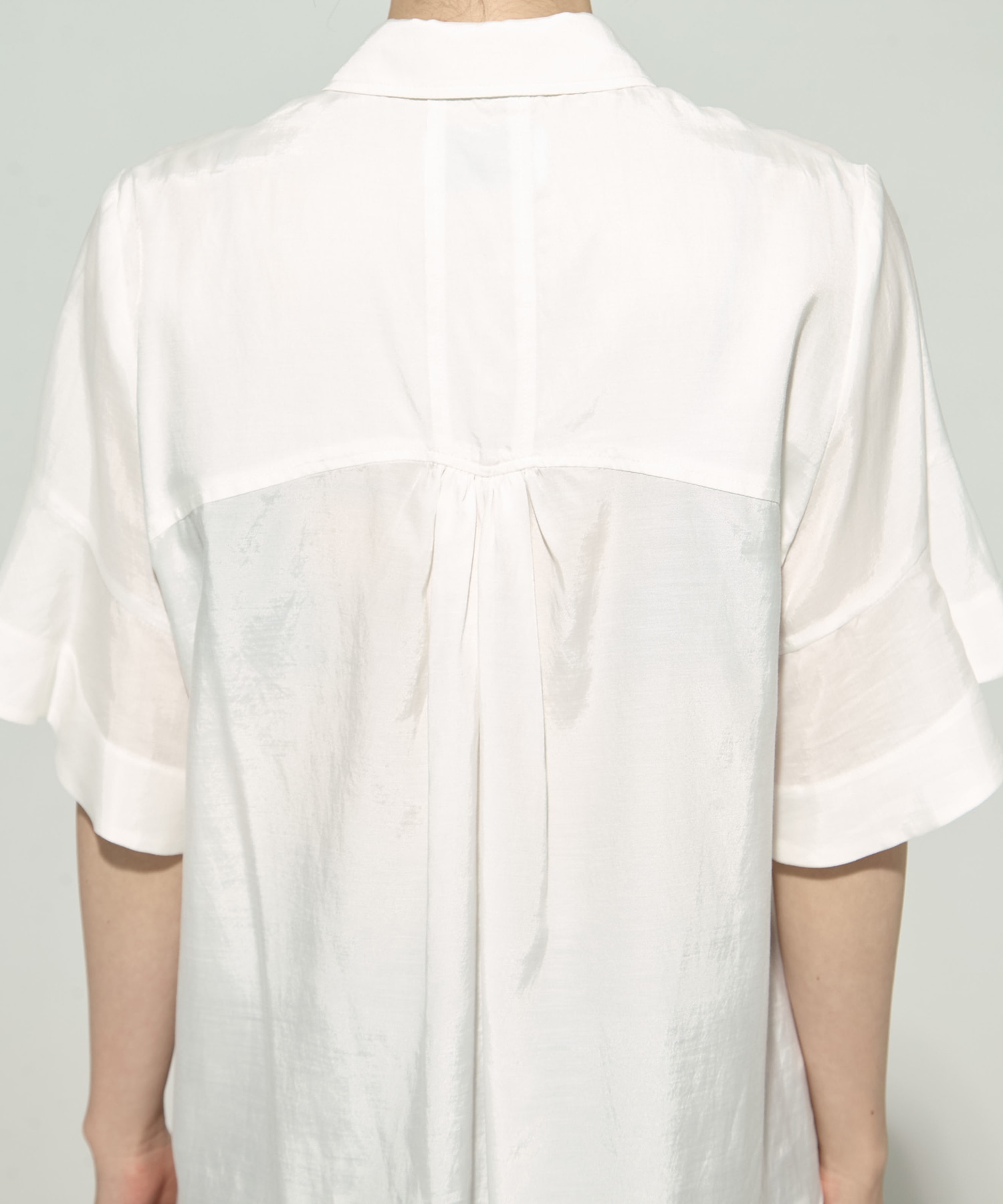 Hem Flare 2way Blouse STUDIOUS