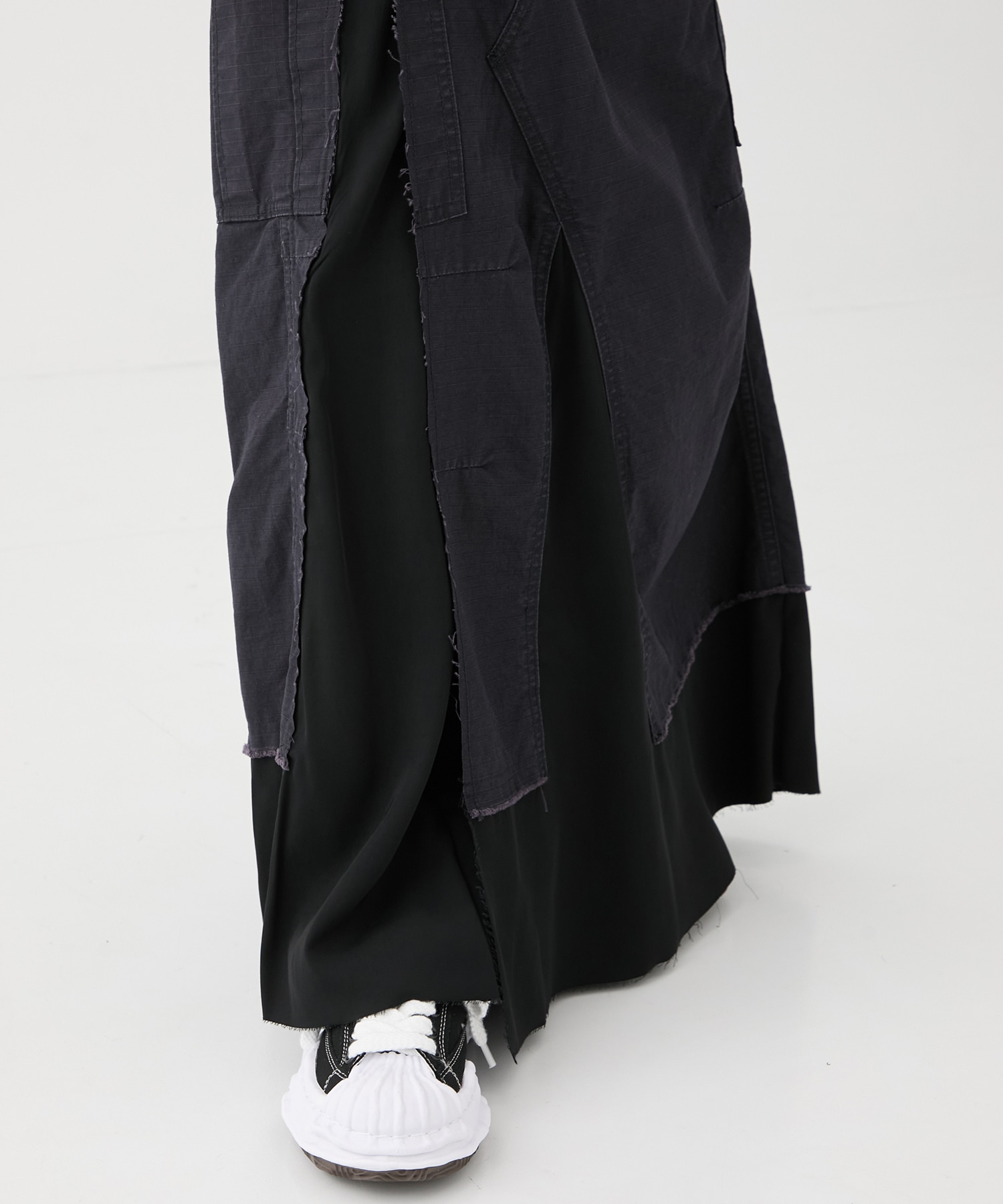 CARGO PNTS PASTED SKIRT Maison MIHARA YASUHIRO