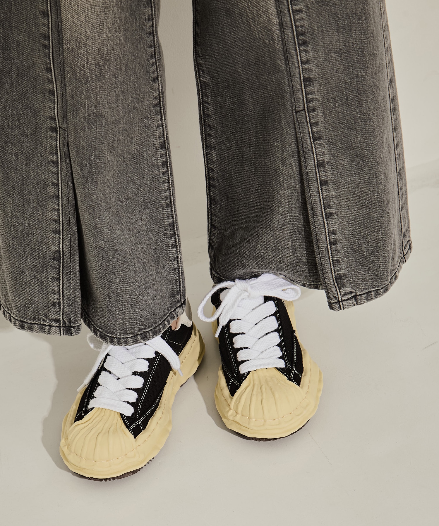 BLAKEY low -vintage color original sole canvas low-Top sne Maison MIHARA YASUHIRO