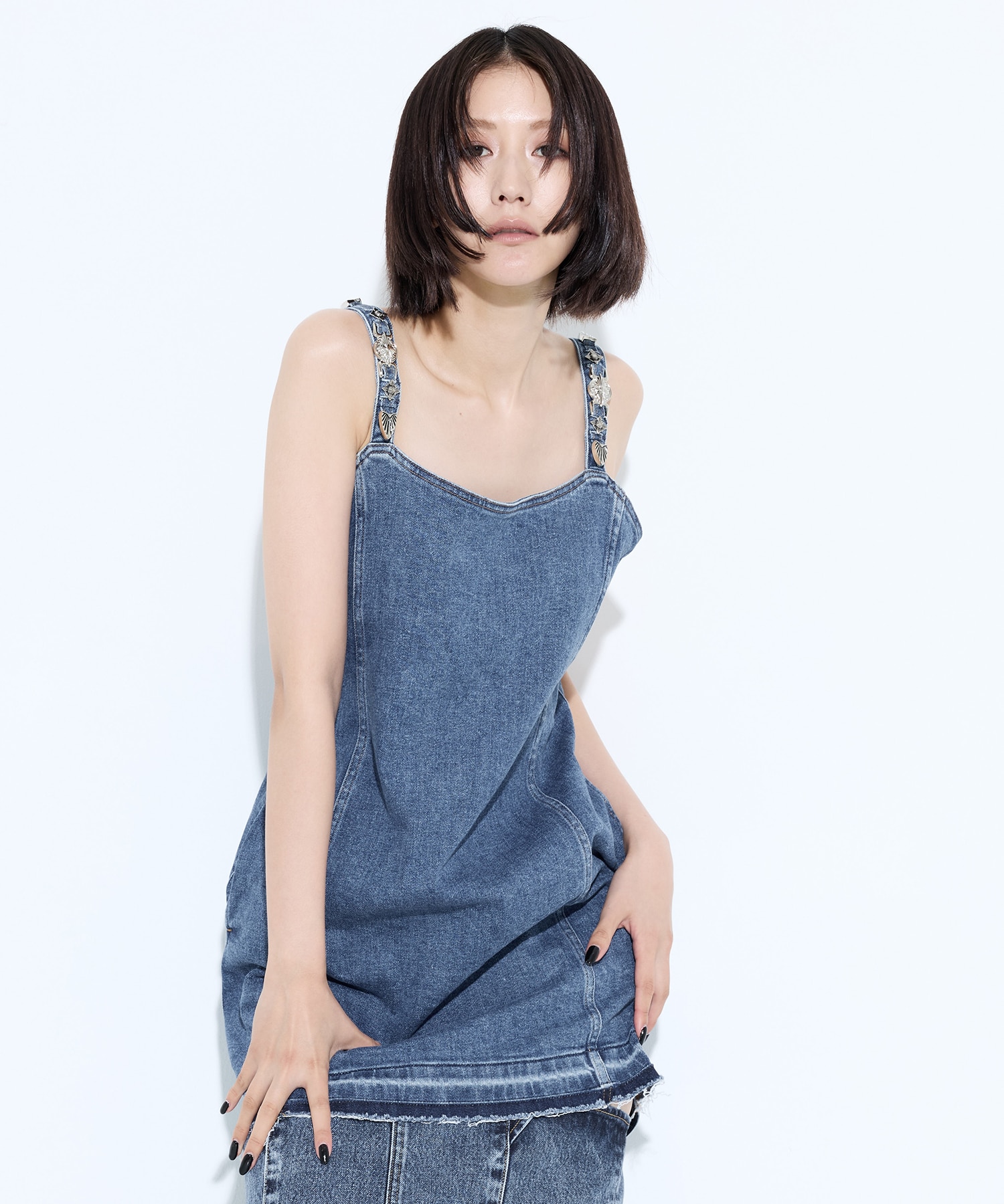 Denim bustier TOGA