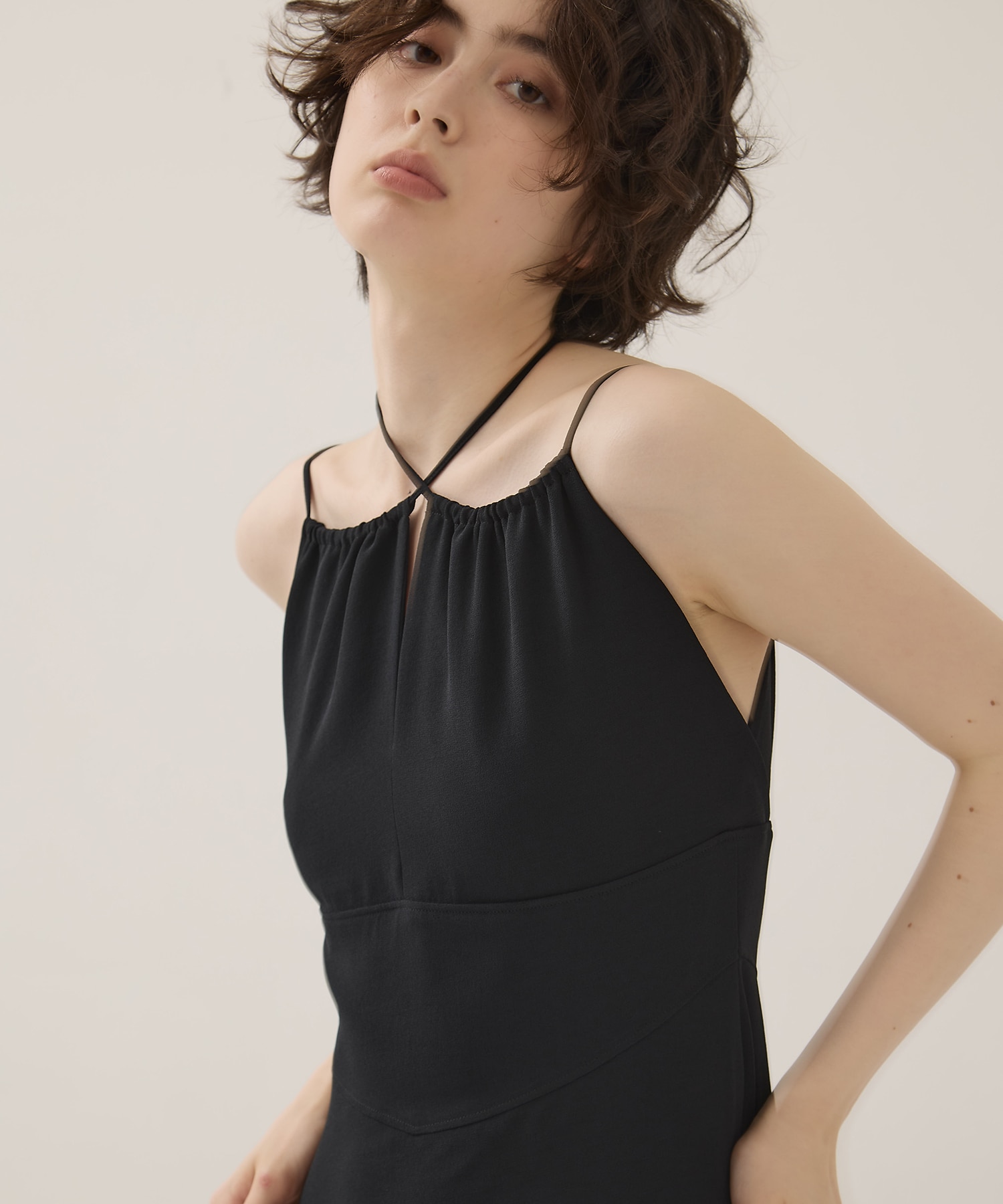 Halter Neck Dress EMILY ODA
