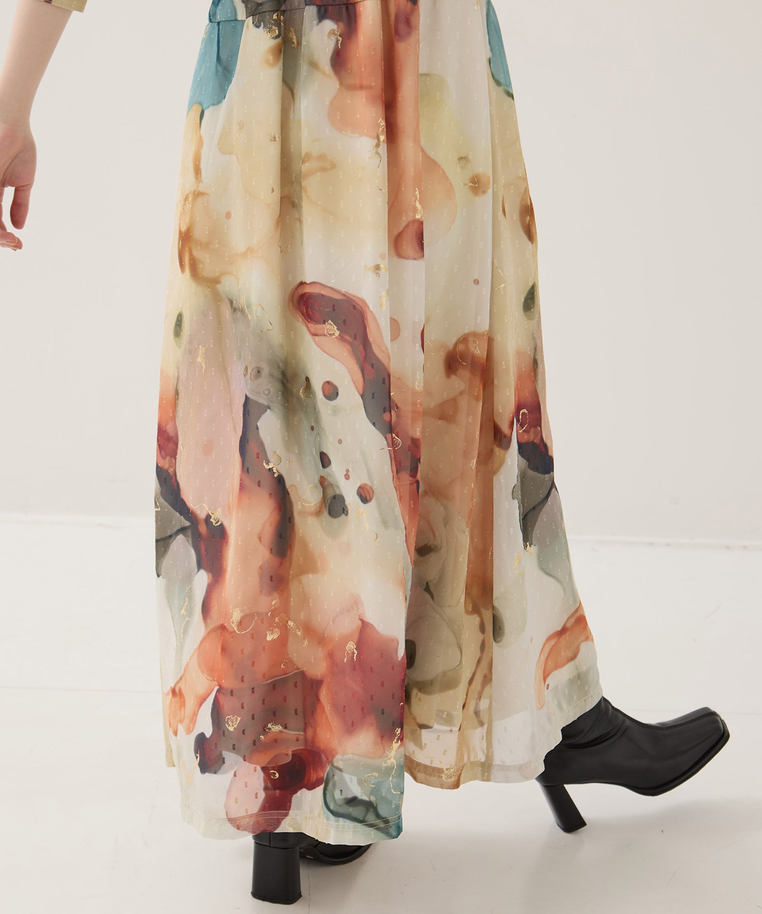 EX. Art Organdy Dress AMERI
