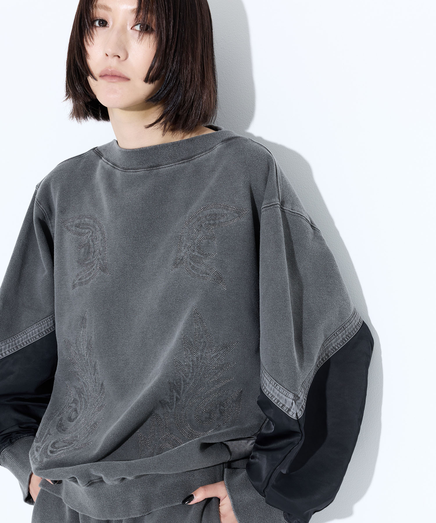 Embroidery sweatshirt TOGA