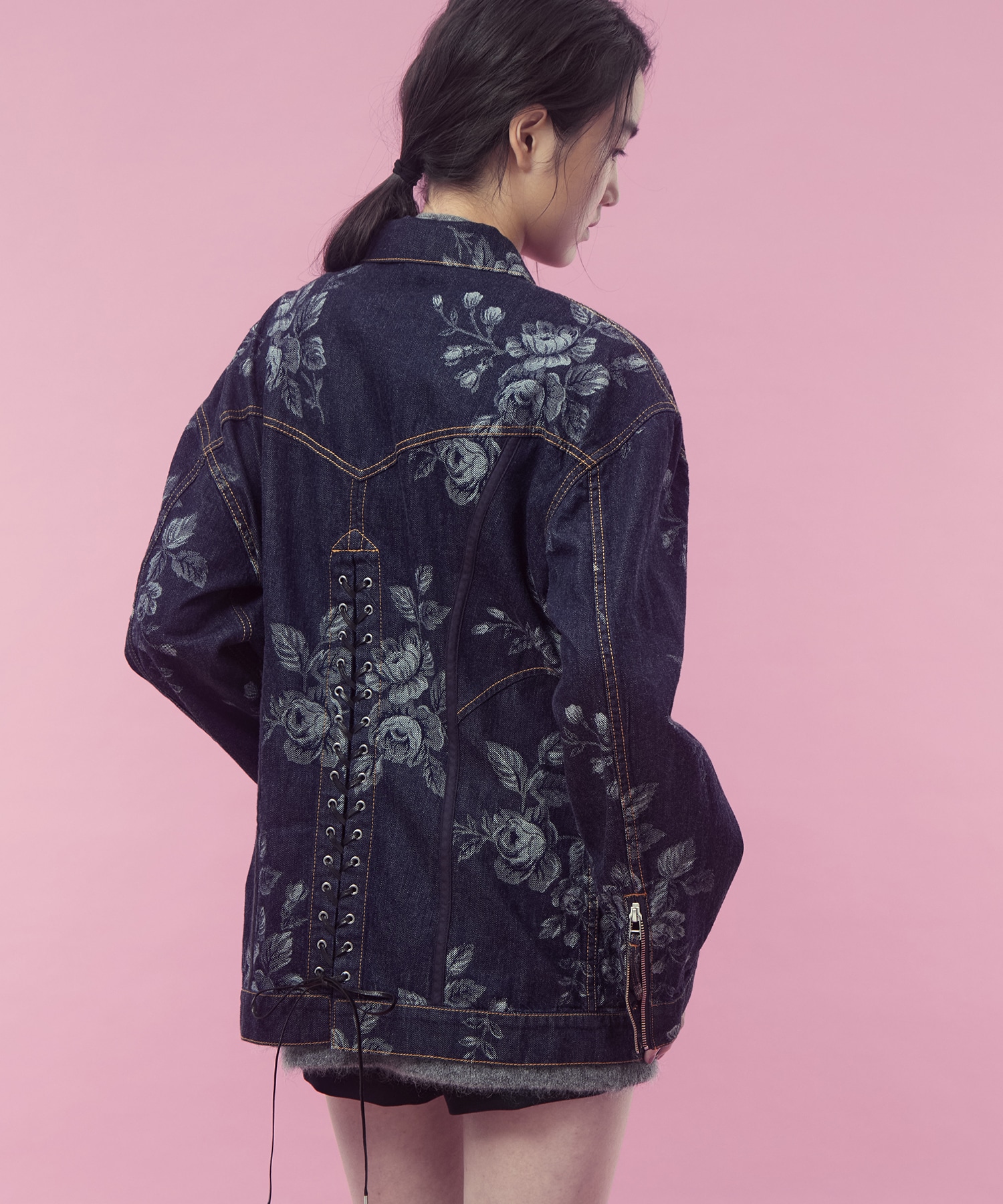 別注 ROSE DENIM JACKET FETICO