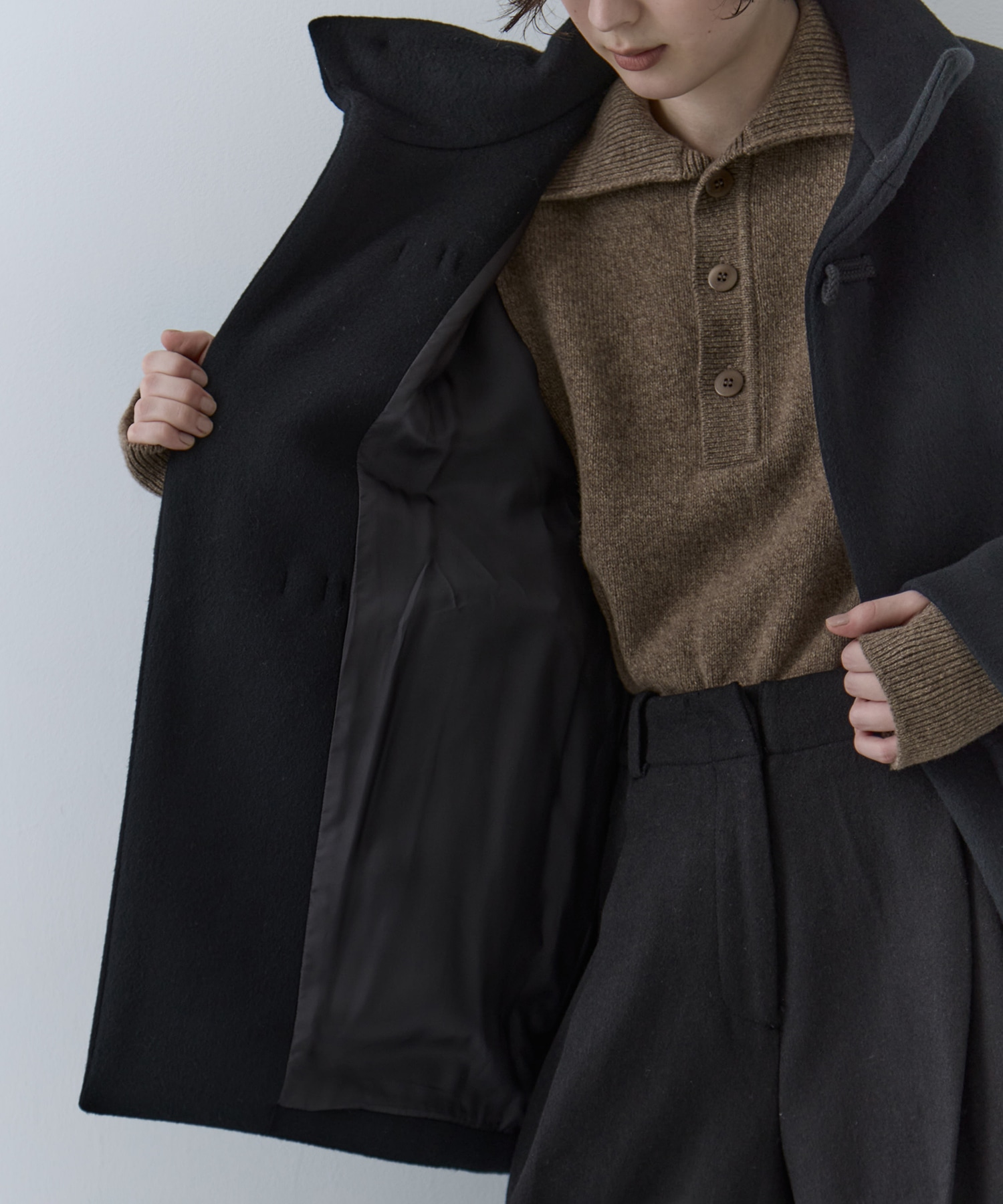 別注 ダッフルコート Dessin de mode