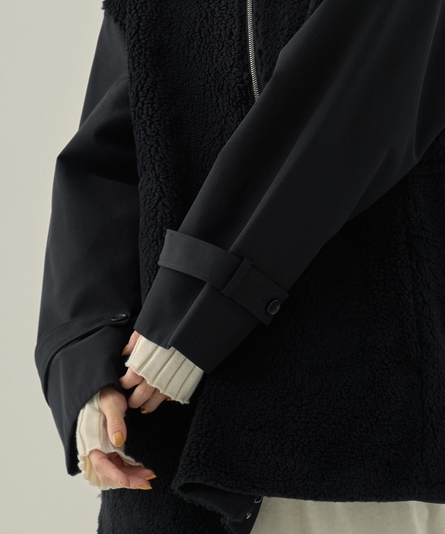 別注リサイクルシェルタフタ×ボア VACHEMENT