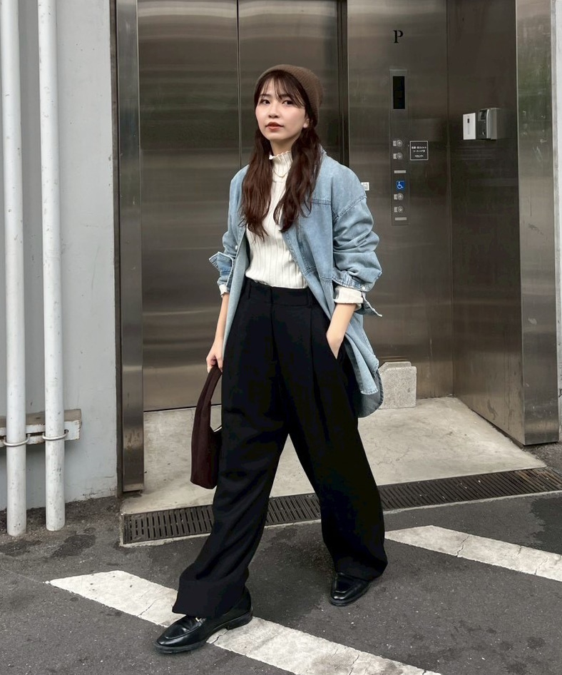 COMPACT DENIM SHIRTS CLANE