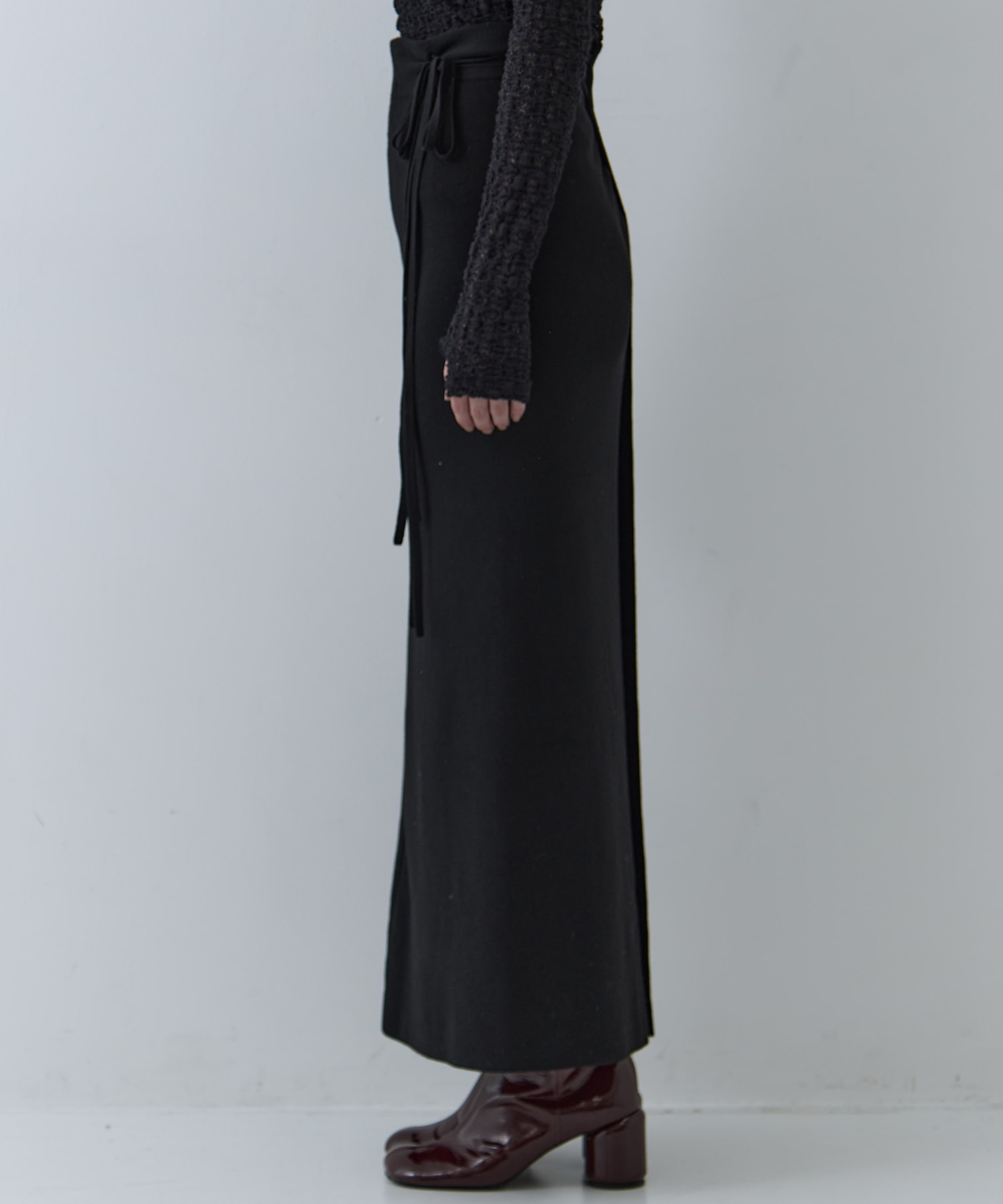 UND JACKET WINDING SKIRT KNIT SET DRESS AMERI