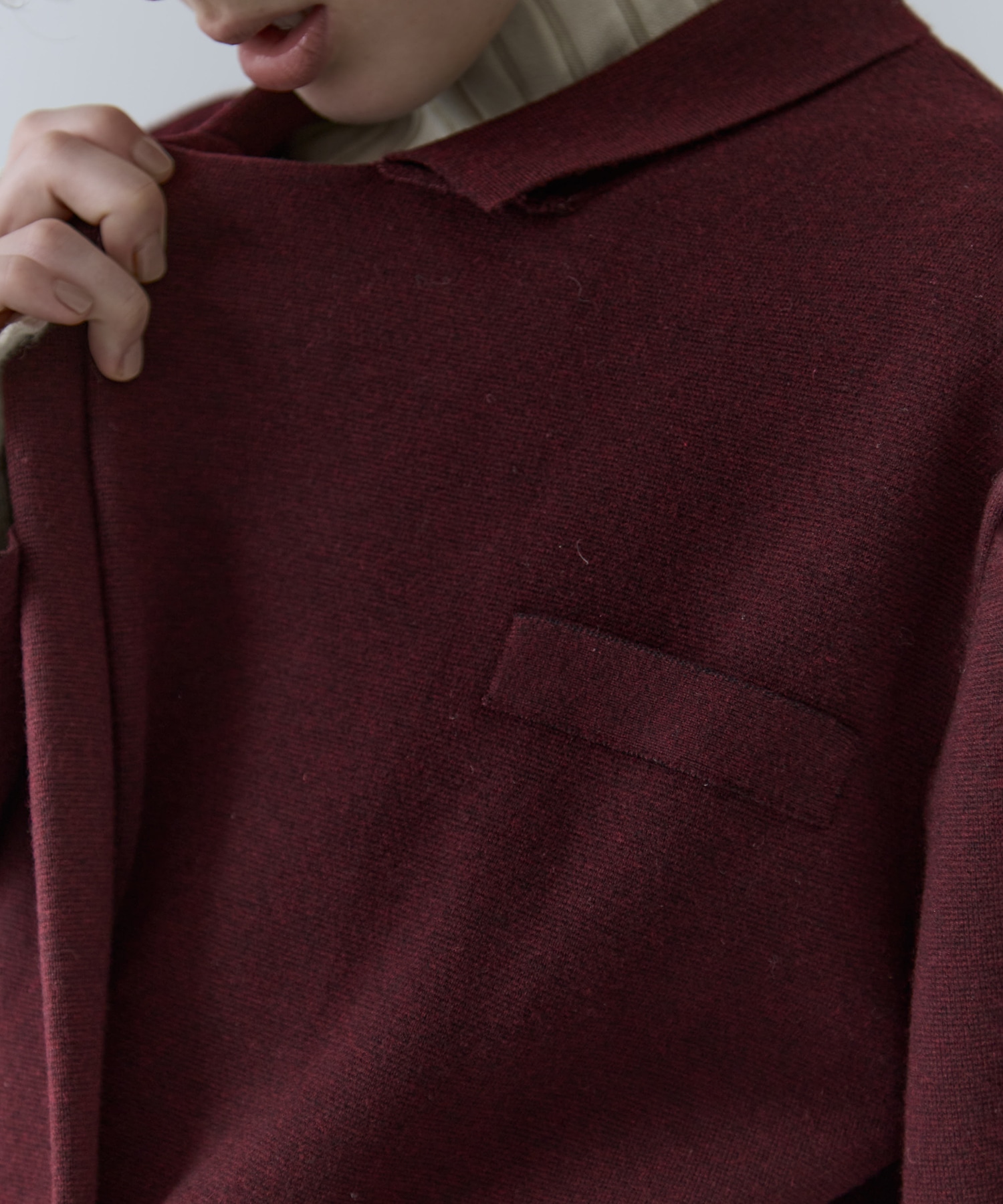 UND JACKET WINDING SKIRT KNIT SET DRESS AMERI