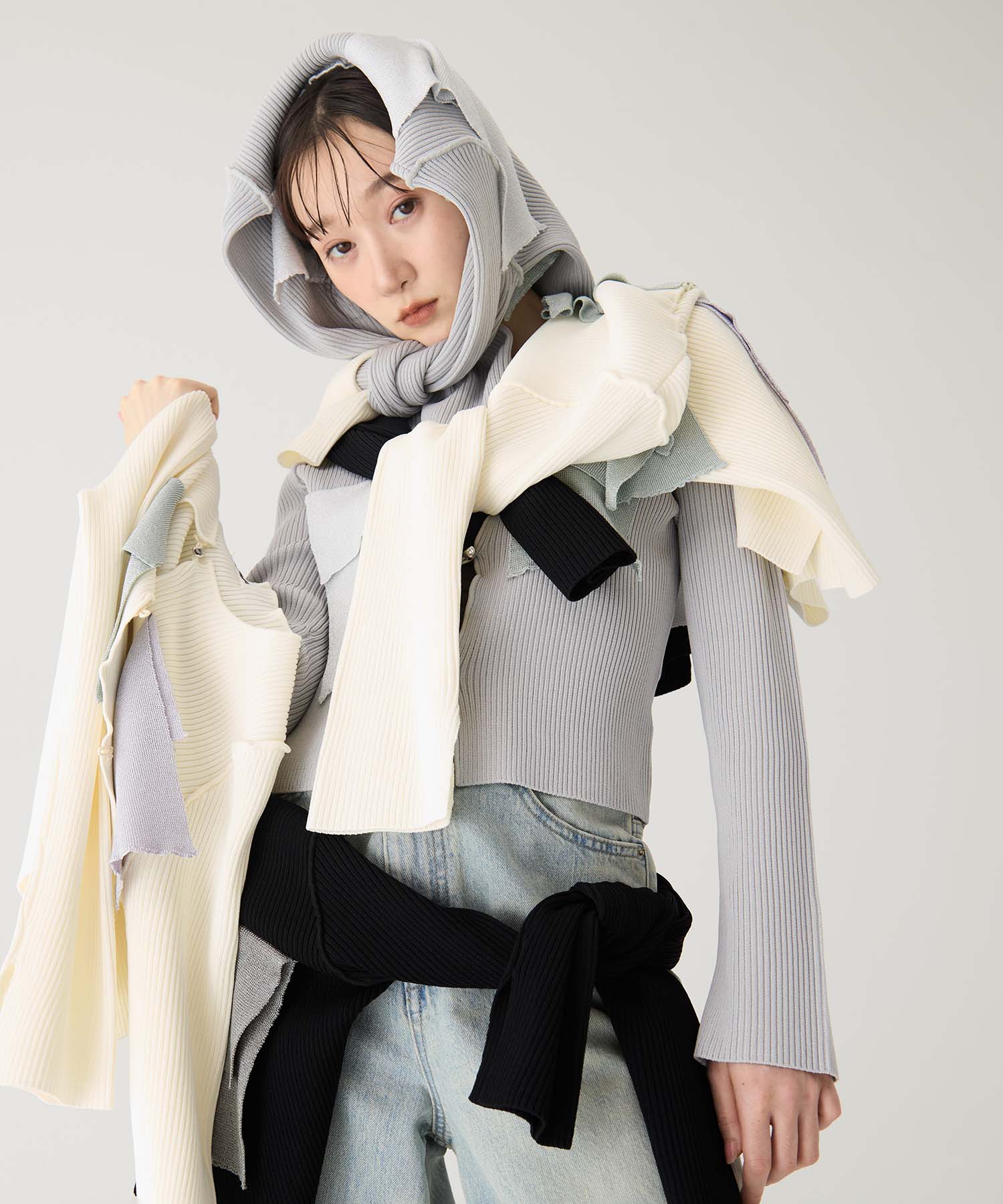 別注CREW NECK RIB KNIT kotohayokozawa