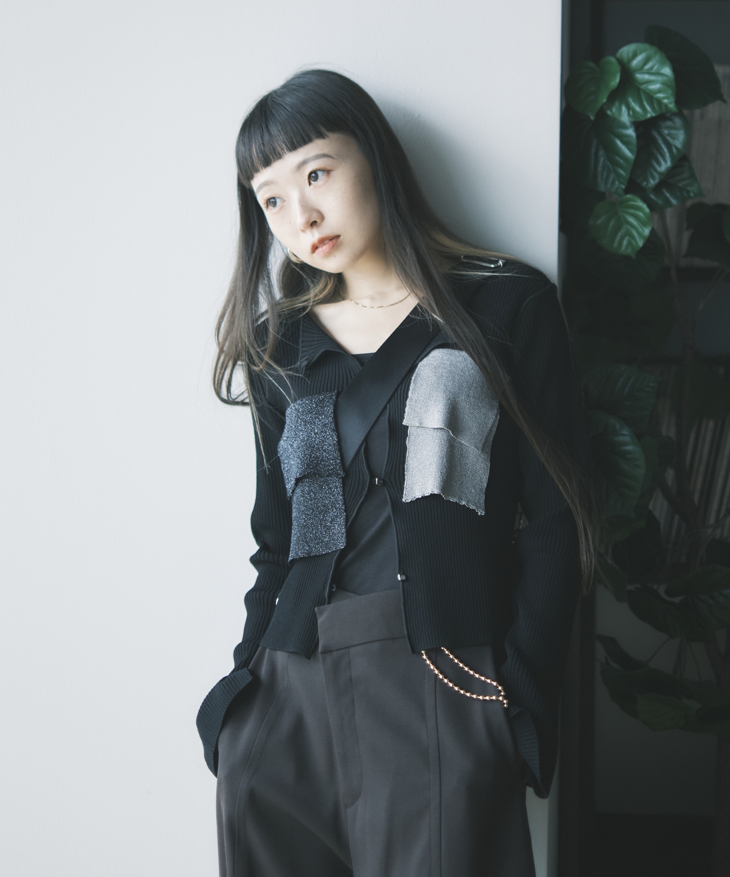 別注 RIB KNIT CARDIGAN kotohayokozawa