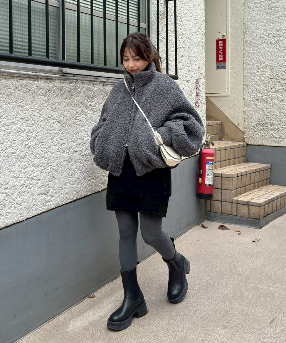 BALLOON BOA BLOUSON CLANE