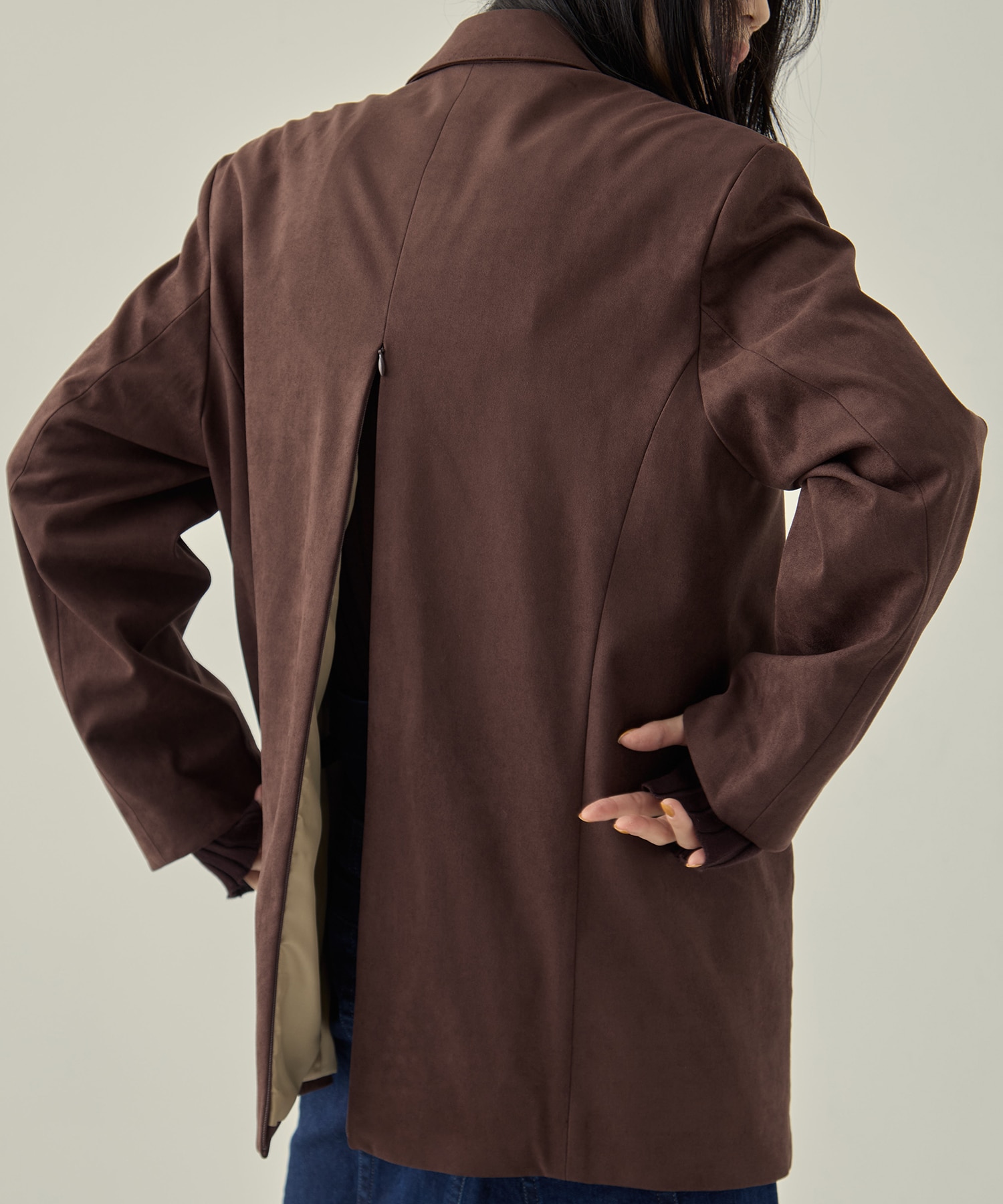 Soft Suede Over Jacket STUDIOUS